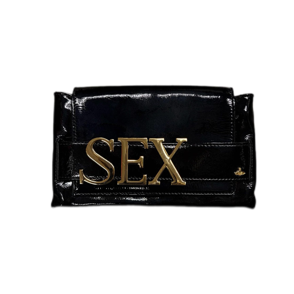 Vivienne Westwood 2016 “SEX” Patent Leather Clutch