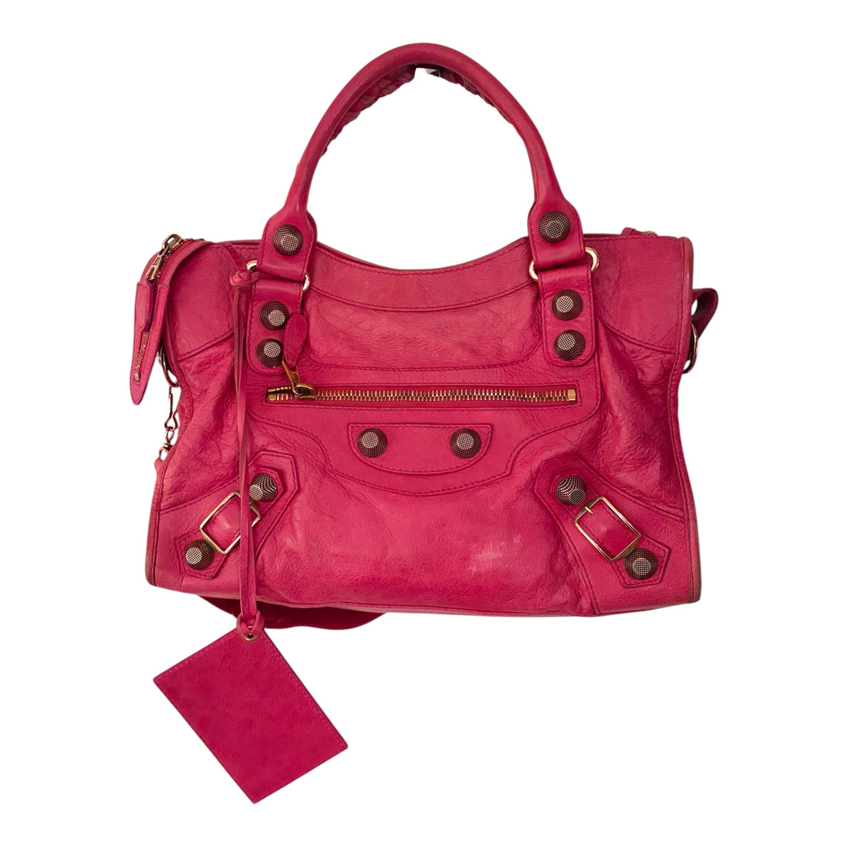 Balenciaga City Bag size medium in pink