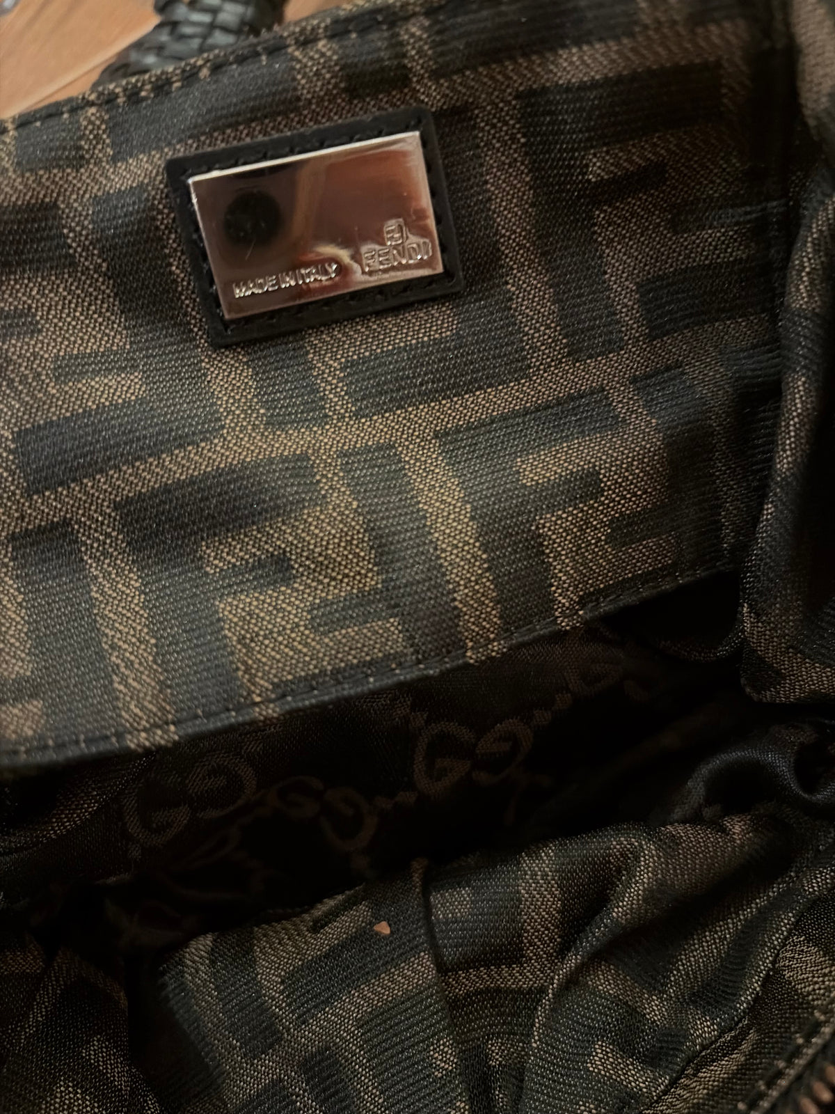 Fendi Mini Spy Bag Leather Black