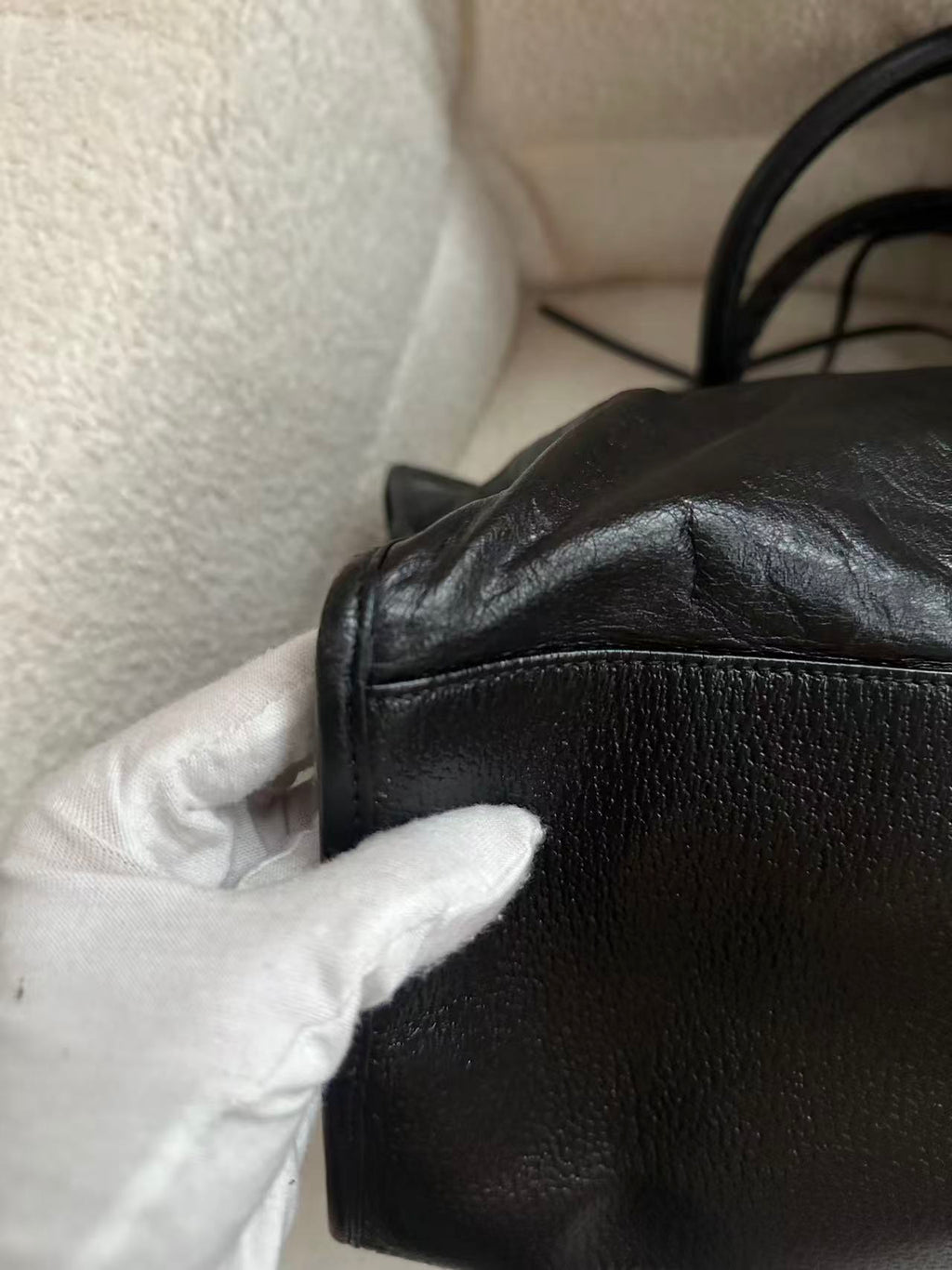 Balenciaga Weekender bag in black