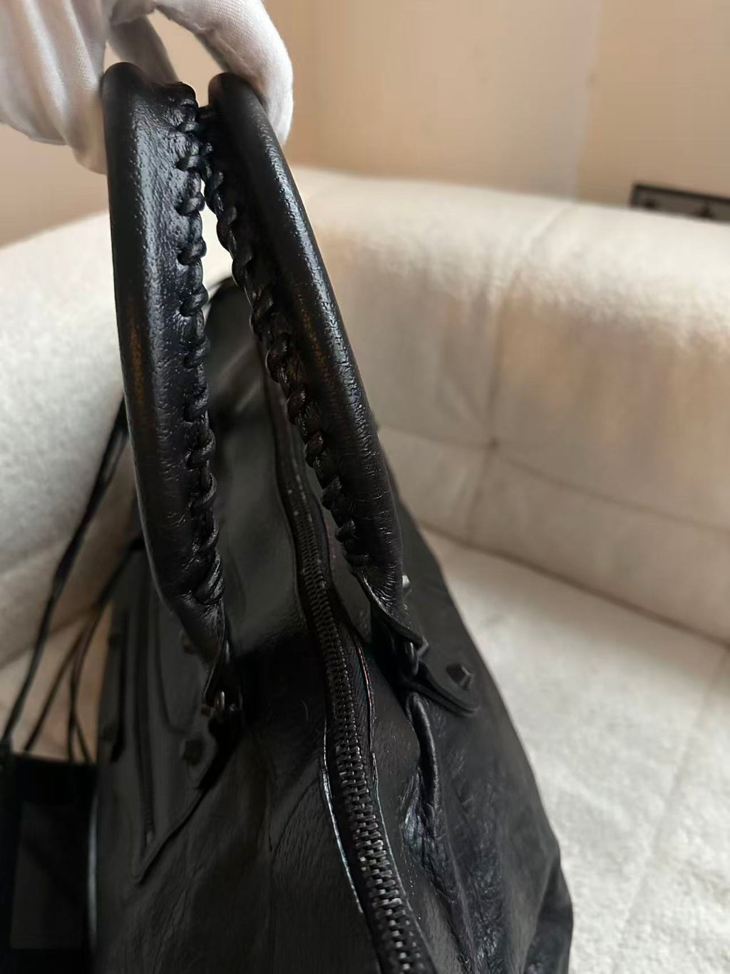 Balenciaga Weekender bag in black