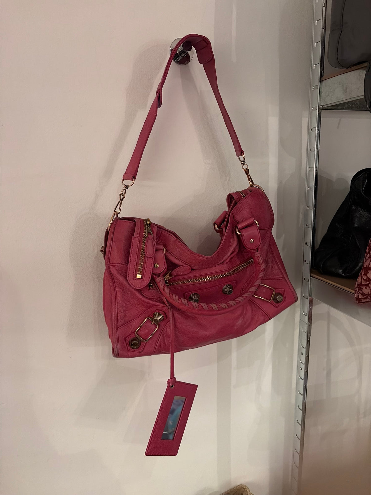 Balenciaga City Bag size medium in pink