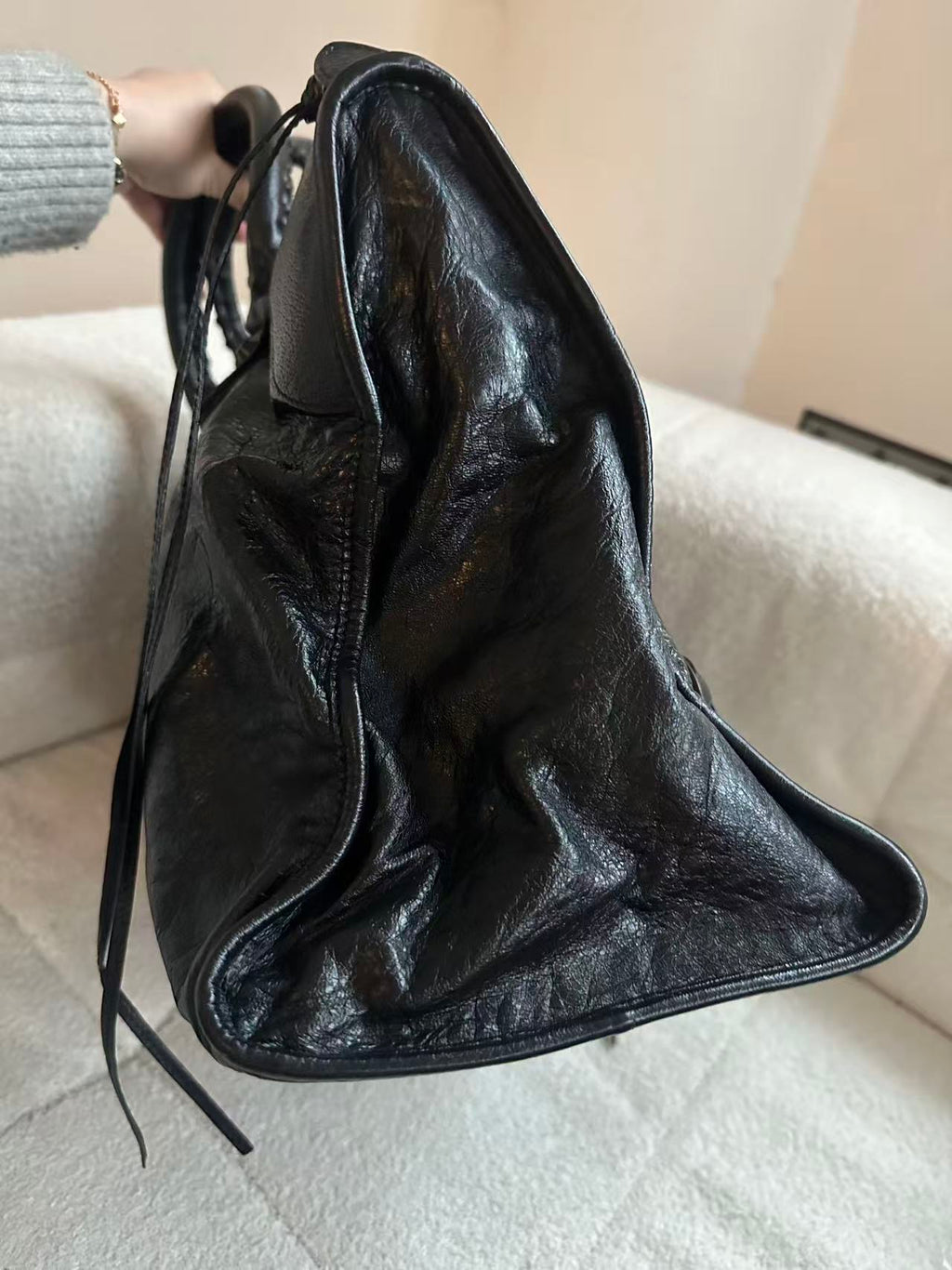 Balenciaga Weekender bag in black