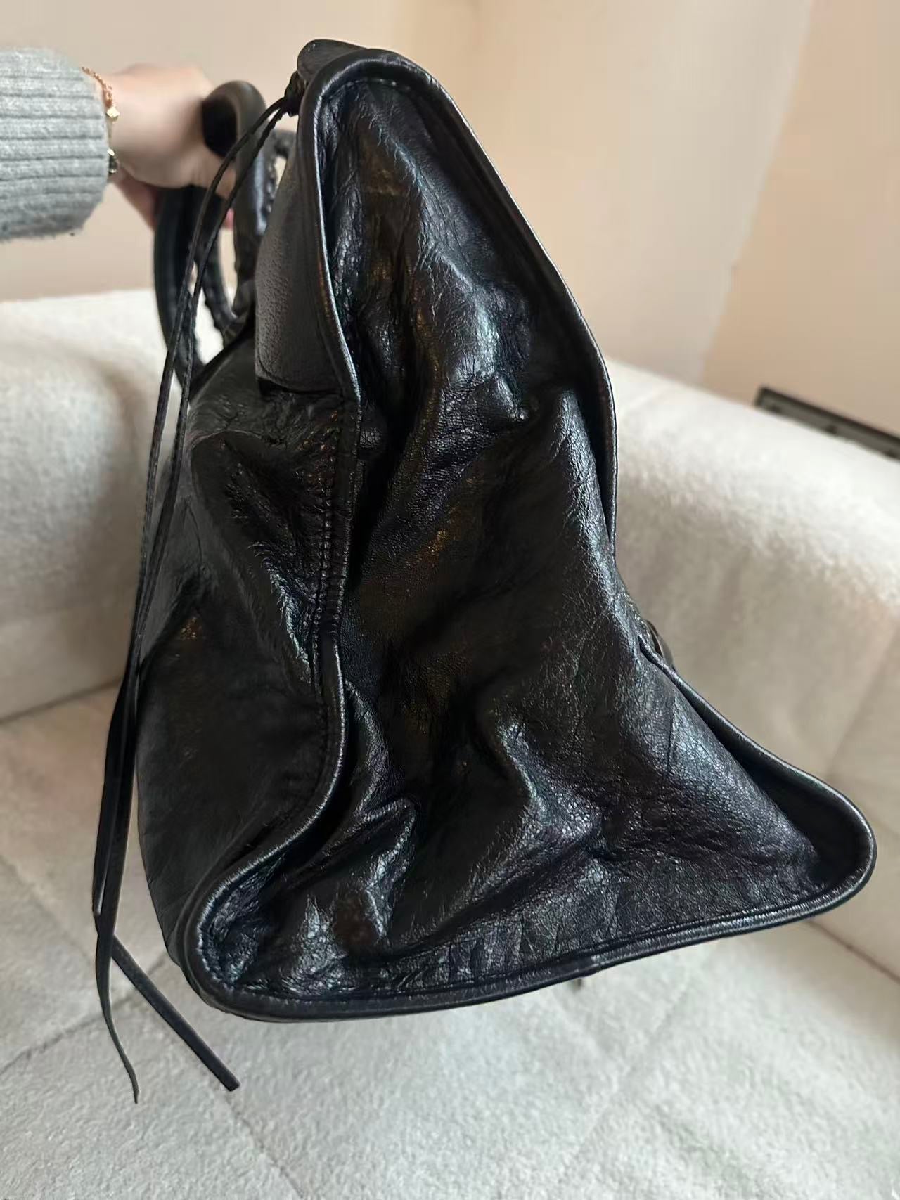 Balenciaga Weekender bag in black