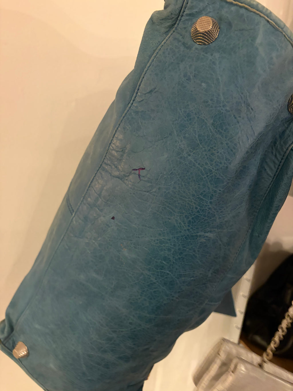 Balenciaga Blue Giant 21 Work City Bag