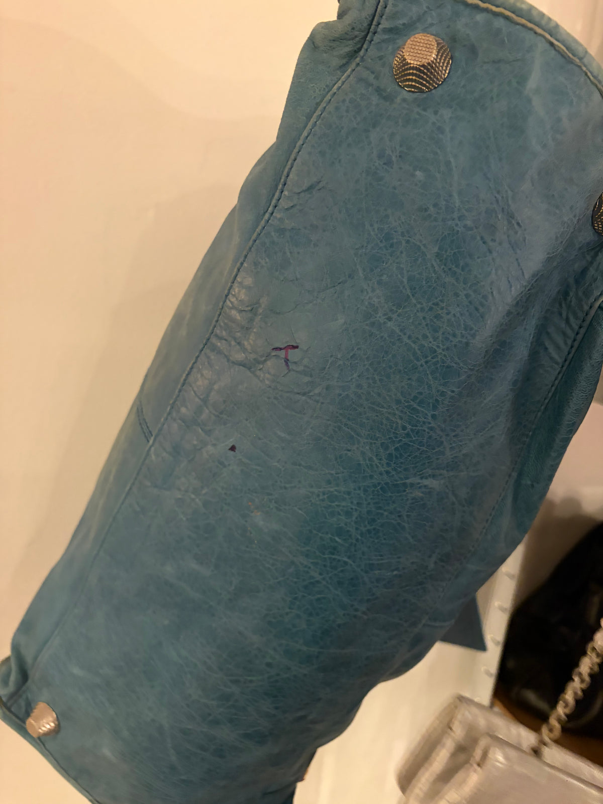 Balenciaga Blue Giant 21 Work City Bag
