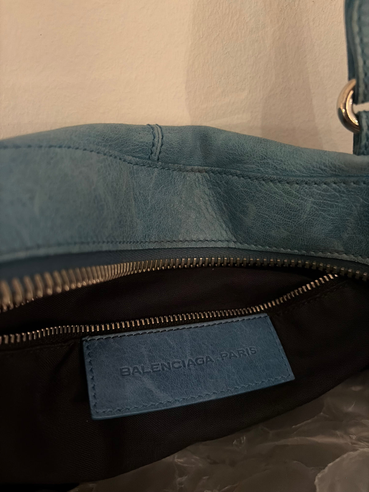 Balenciaga Blue Giant 21 Work City Bag