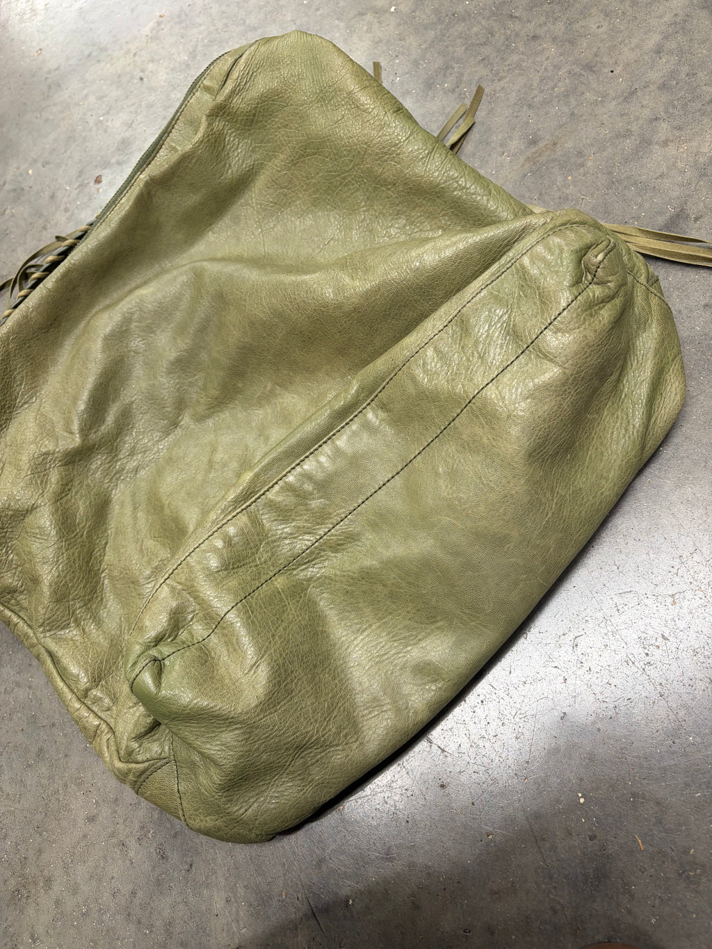 Balenciaga City Hobo Bag In Green