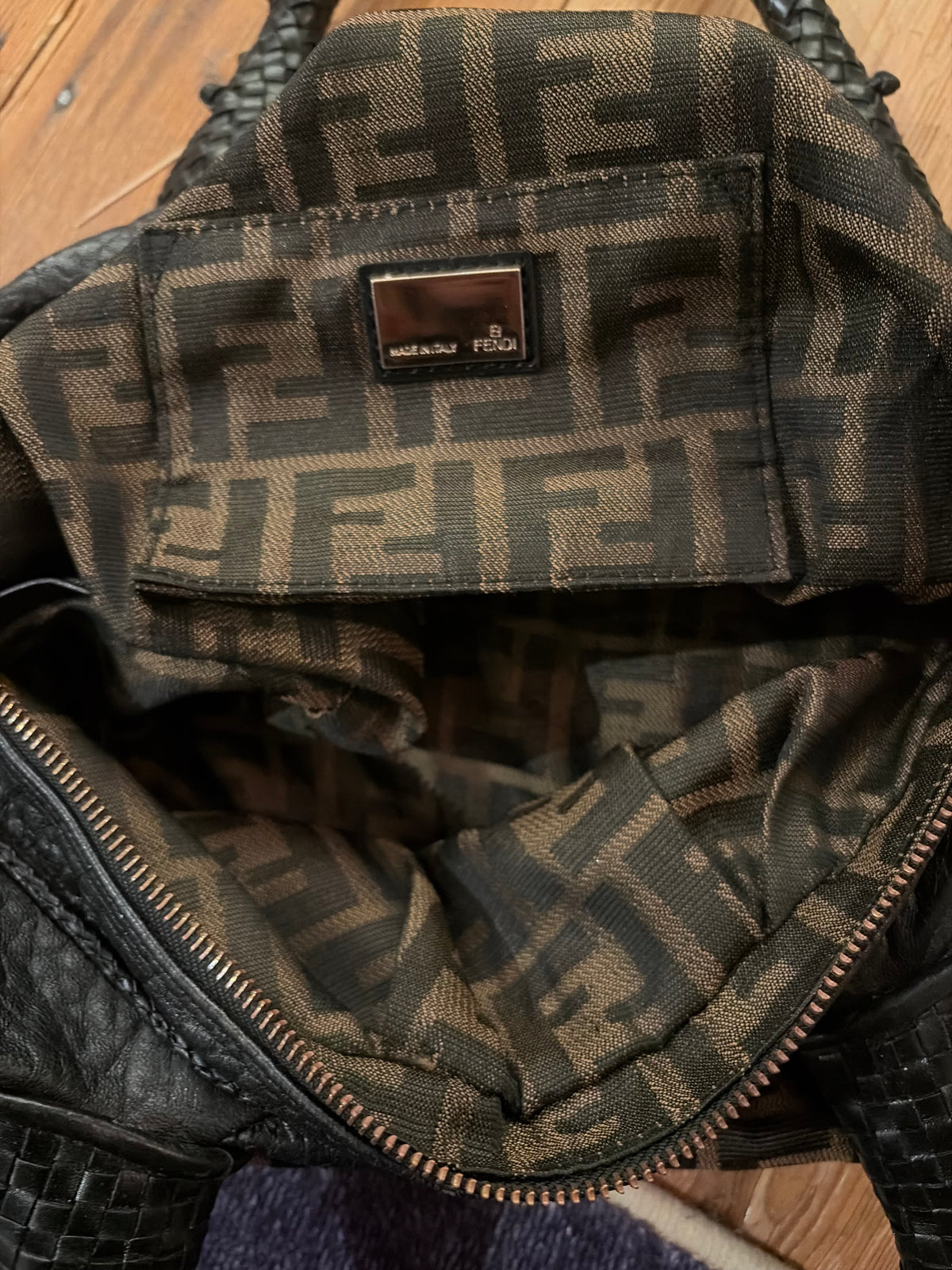 Fendi Mini Spy Bag Leather Black