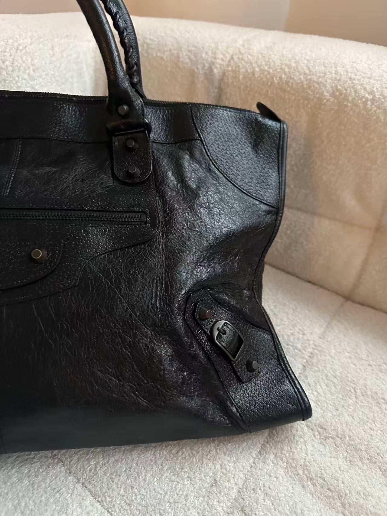 Balenciaga Weekender bag in black