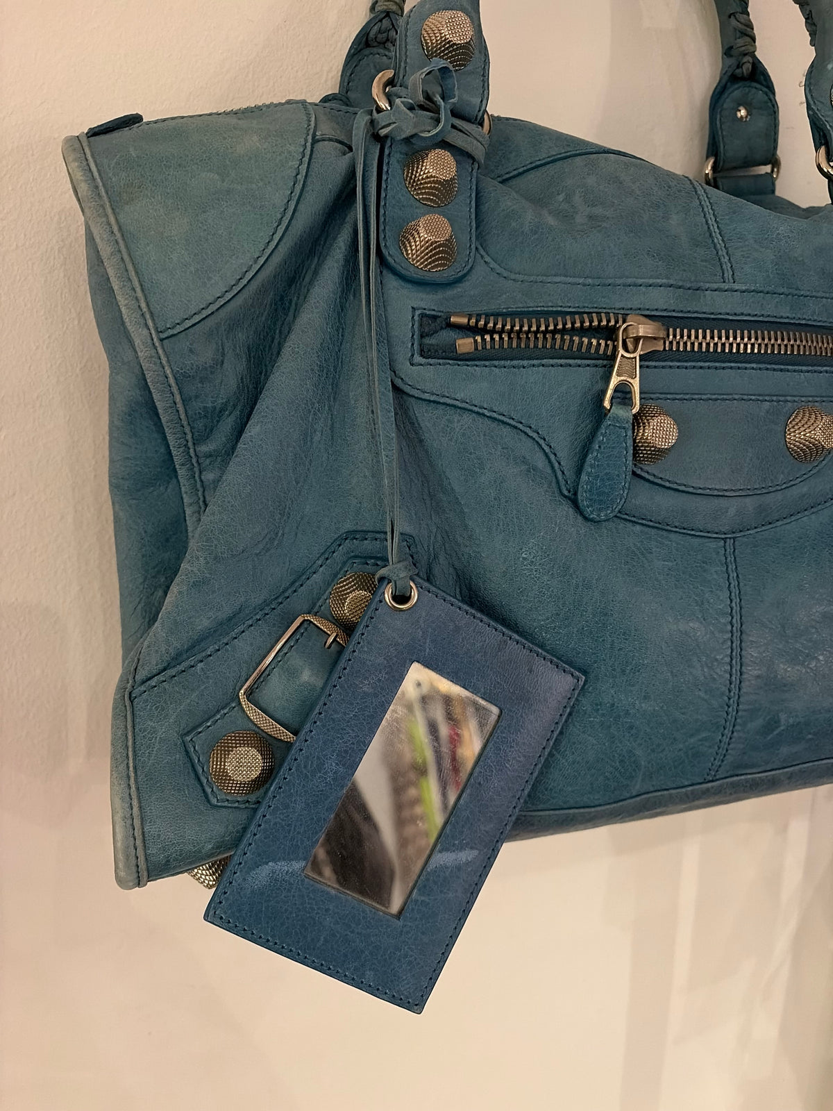 Balenciaga Blue Giant 21 Work City Bag