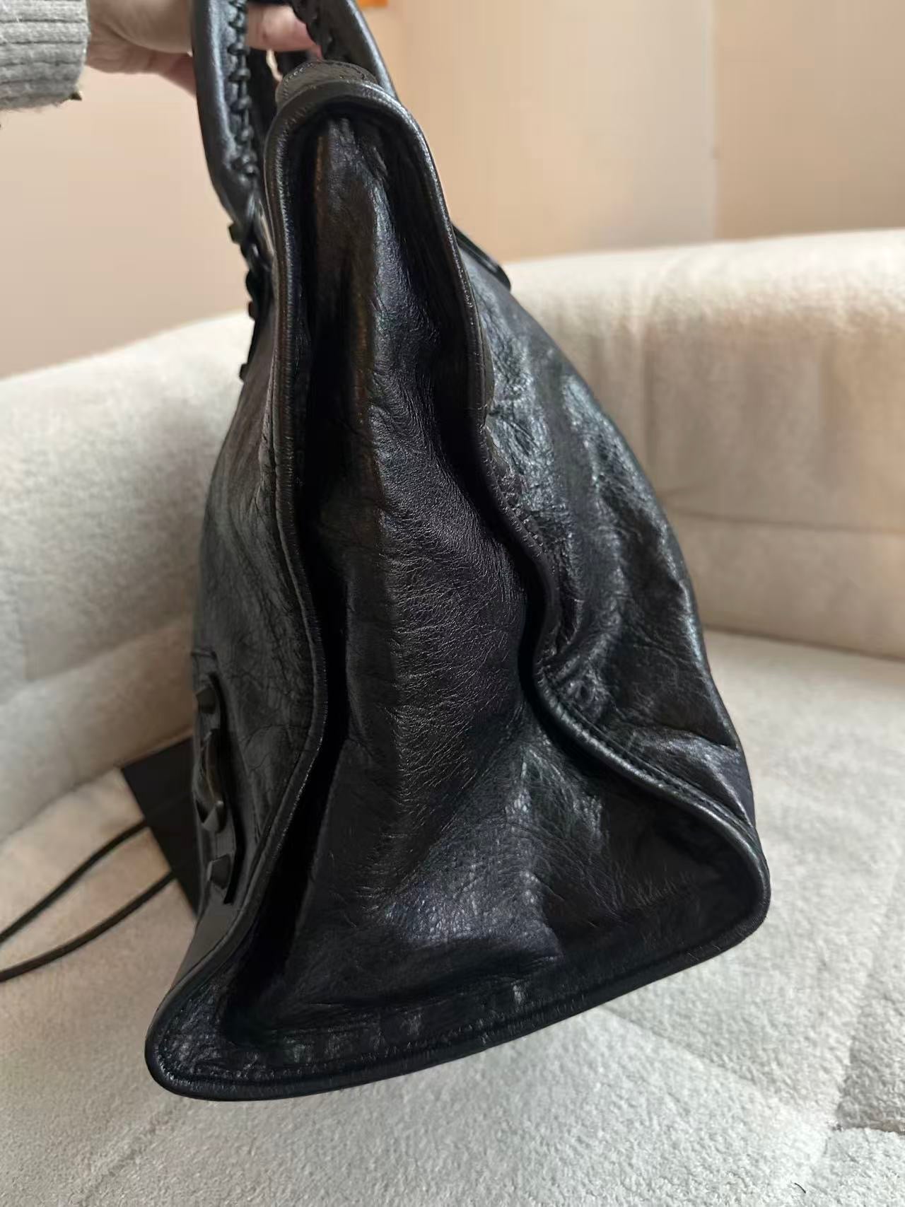 Balenciaga Weekender bag in black