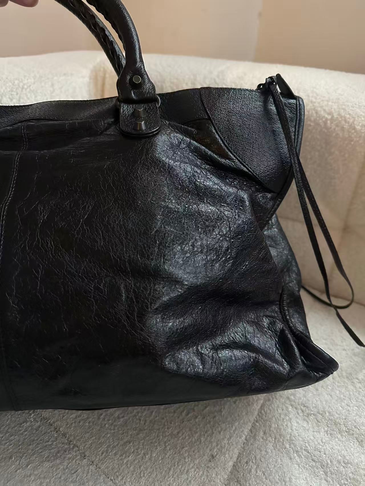 Balenciaga Weekender bag in black