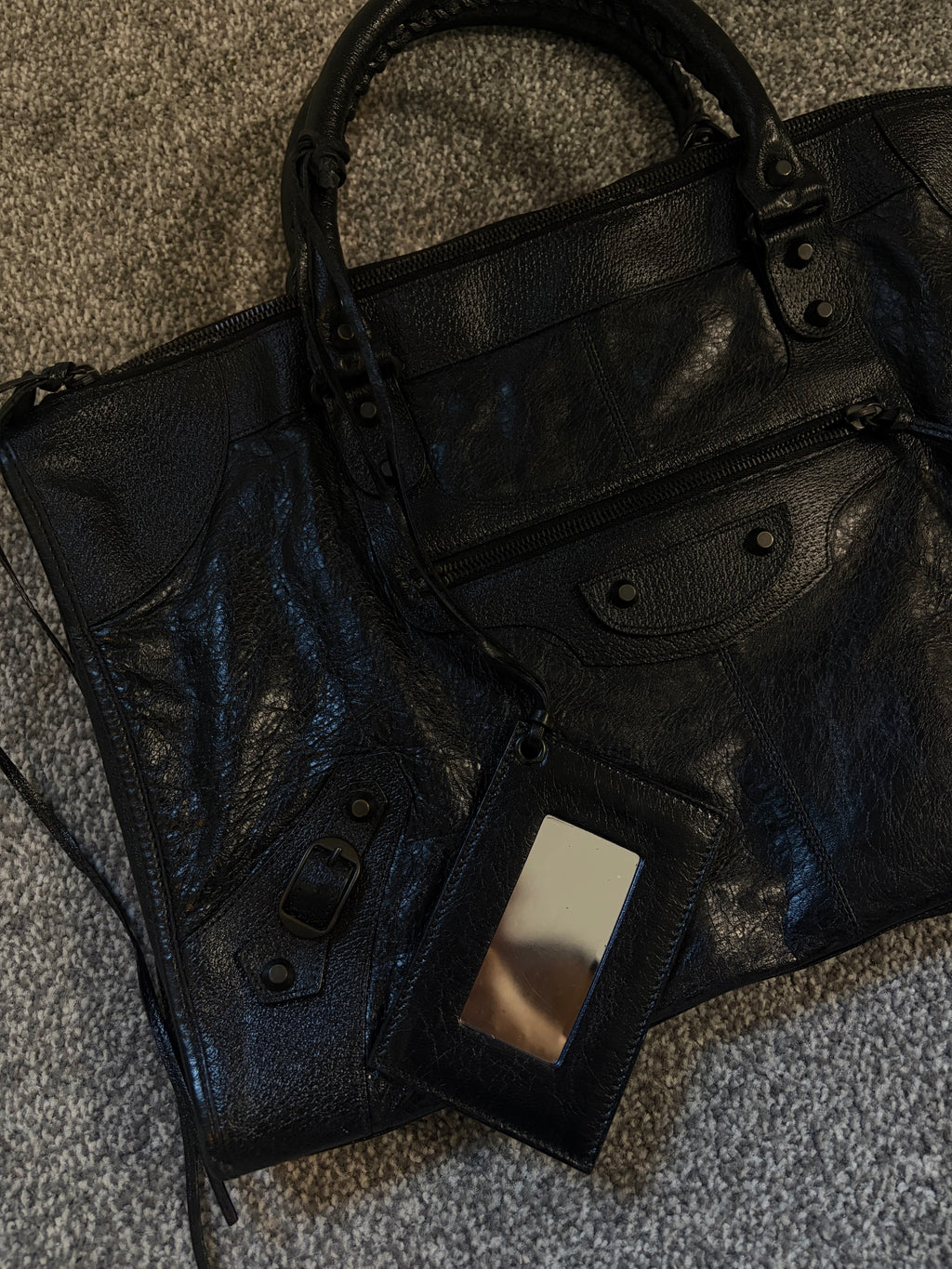 Balenciaga Weekender bag in black