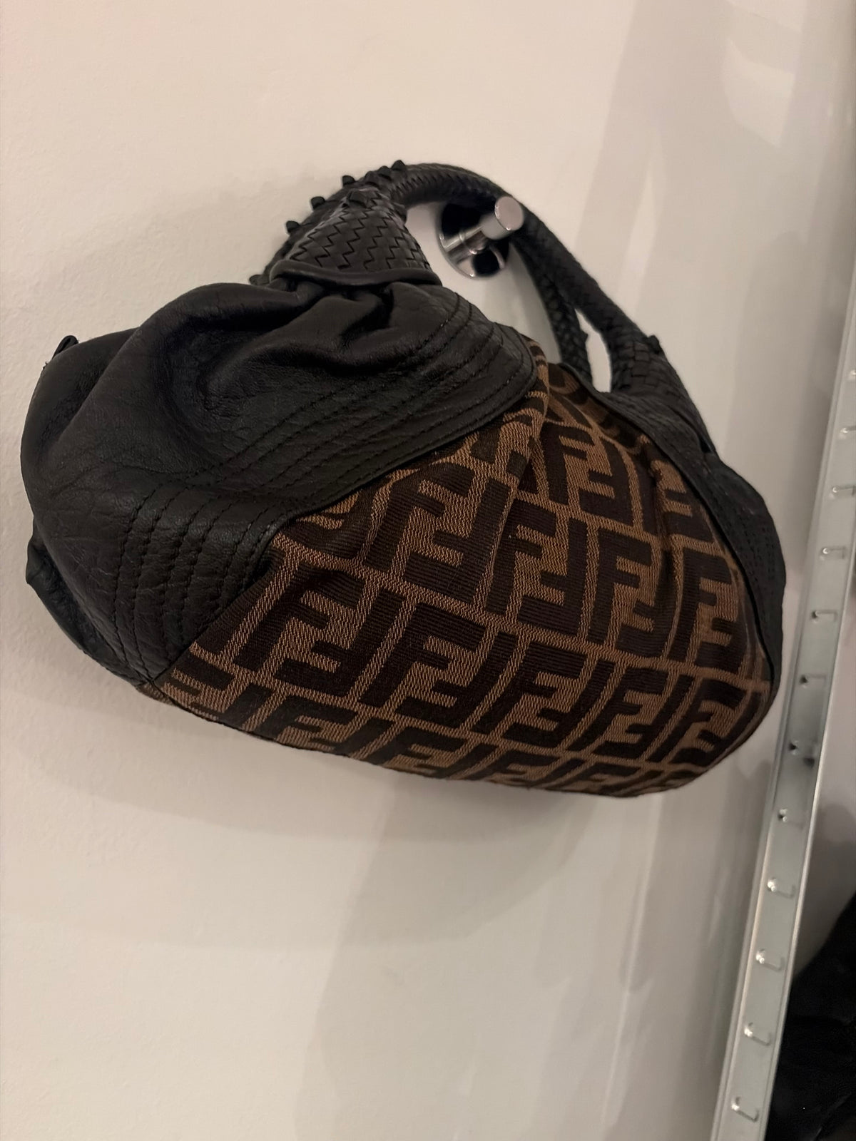 Fendi Mini Spy Bag Leather Black