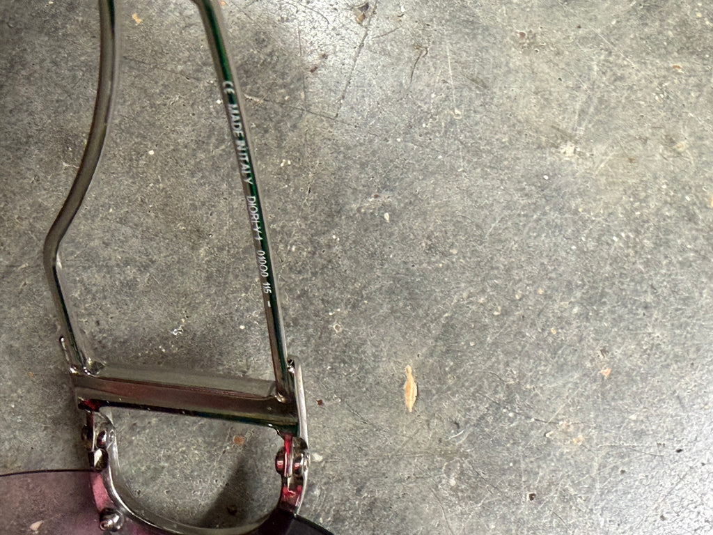 Christian Dior “D” crystal-set  Sunglasses