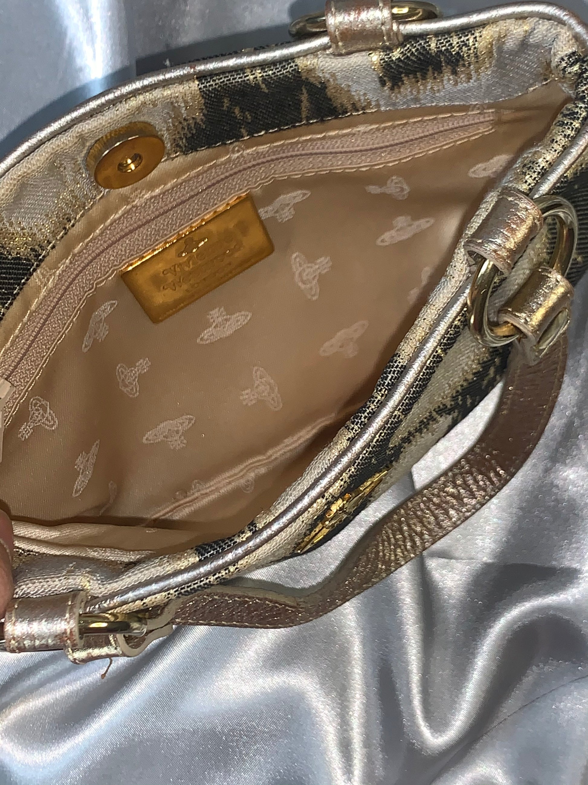 Vivienne Westwood Snake Pattern Handbag