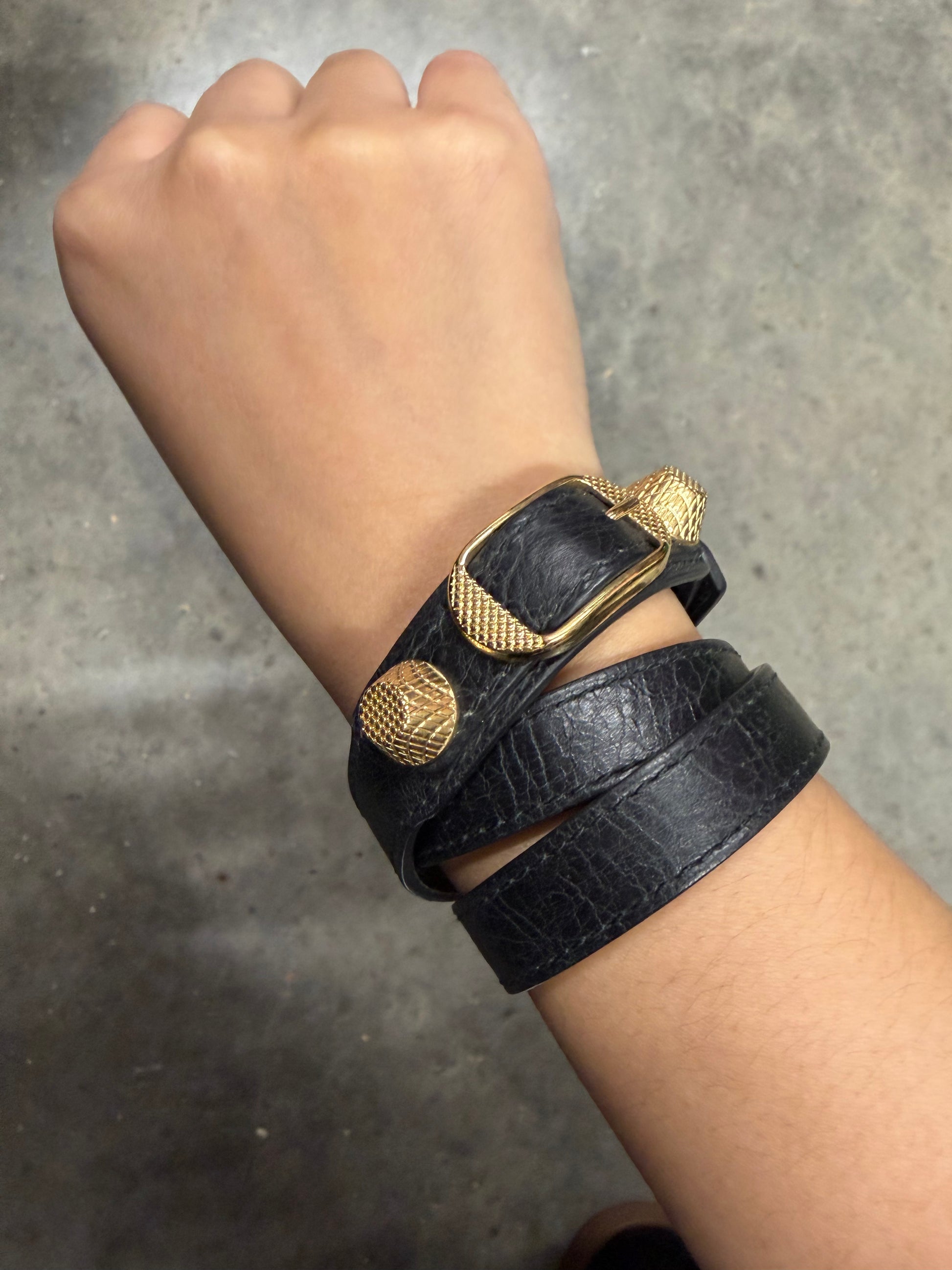 Balenciaga City Strap Bracelet