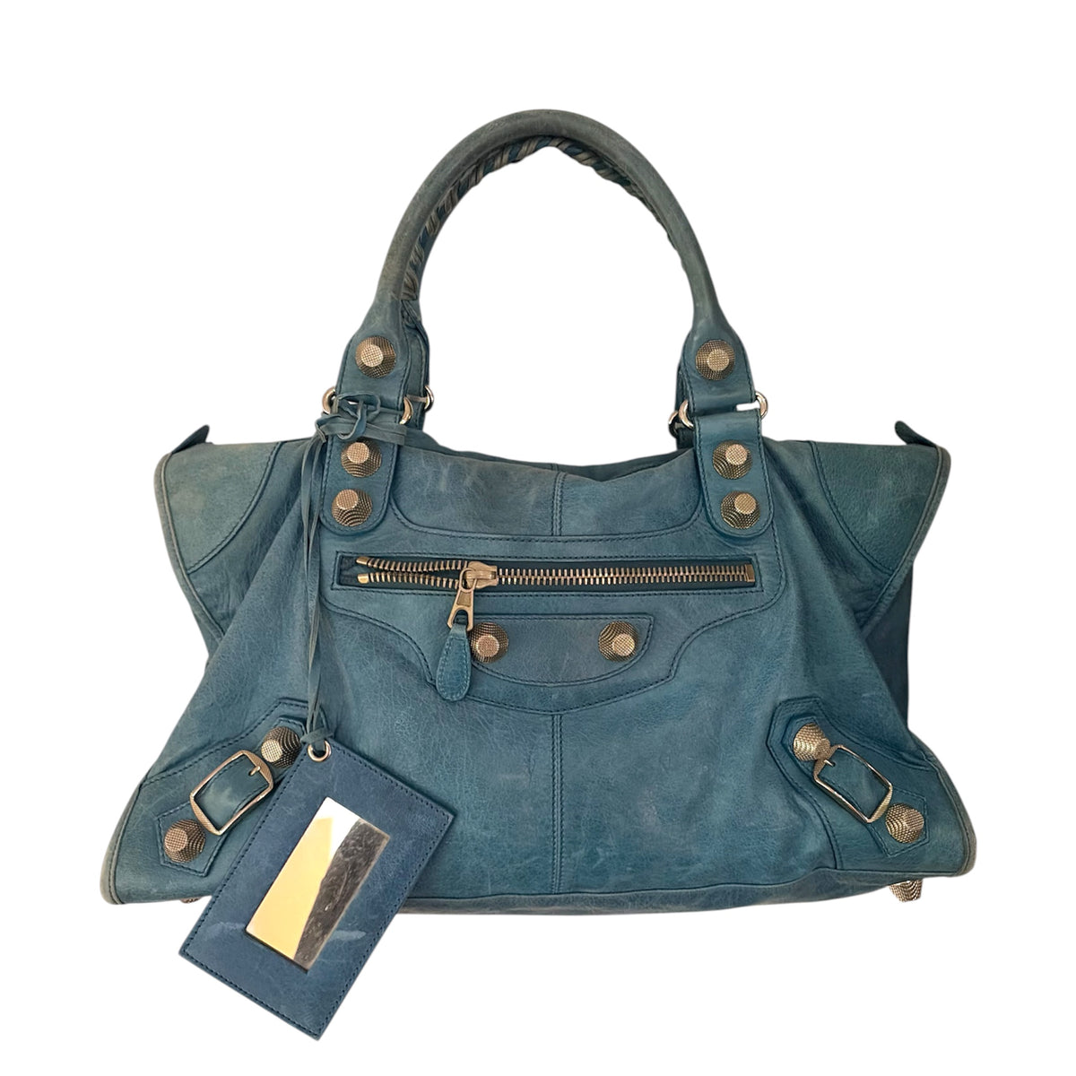 Balenciaga Blue Giant 21 Work City Bag