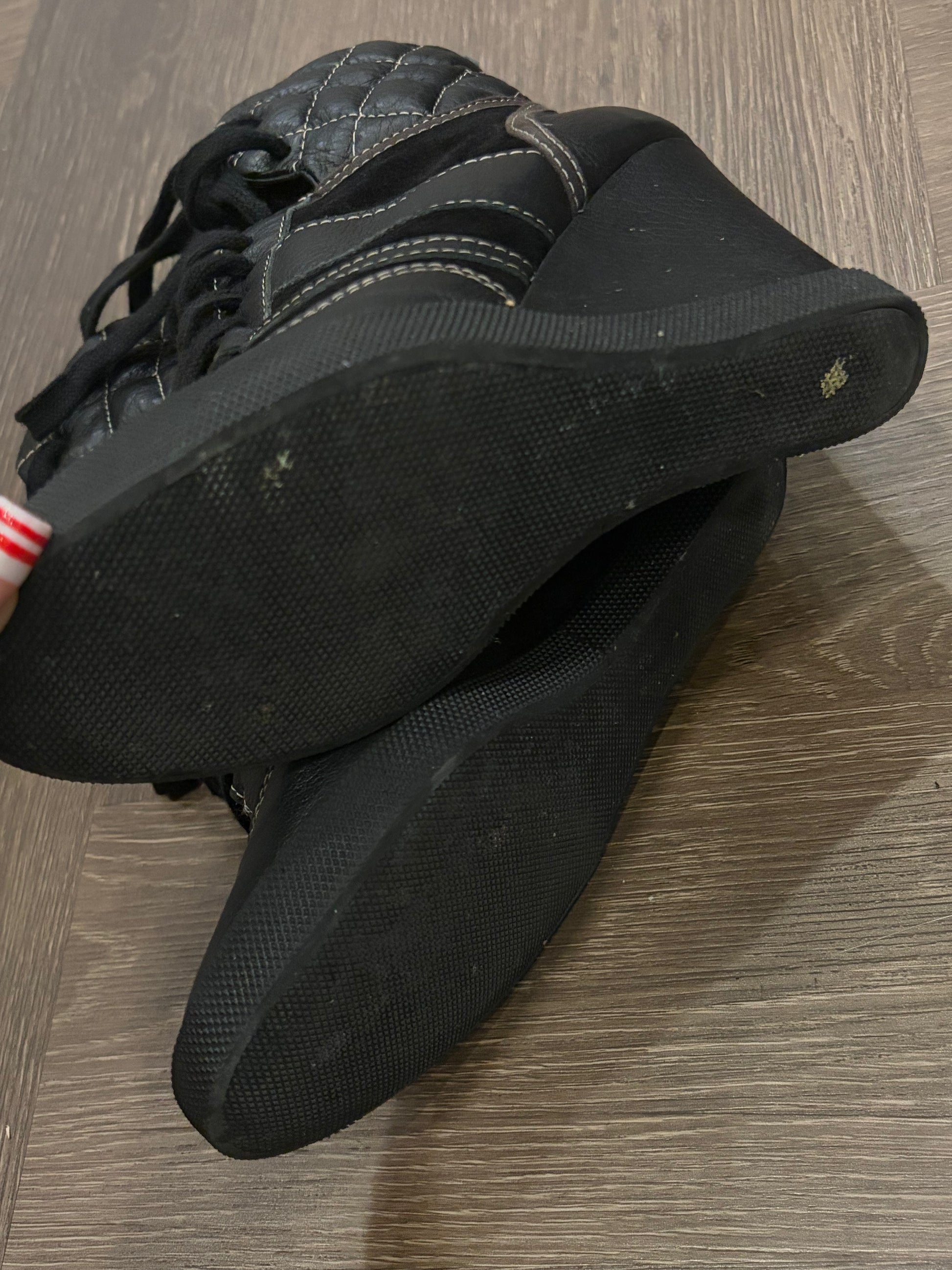 Chloé Black Leather Trainers