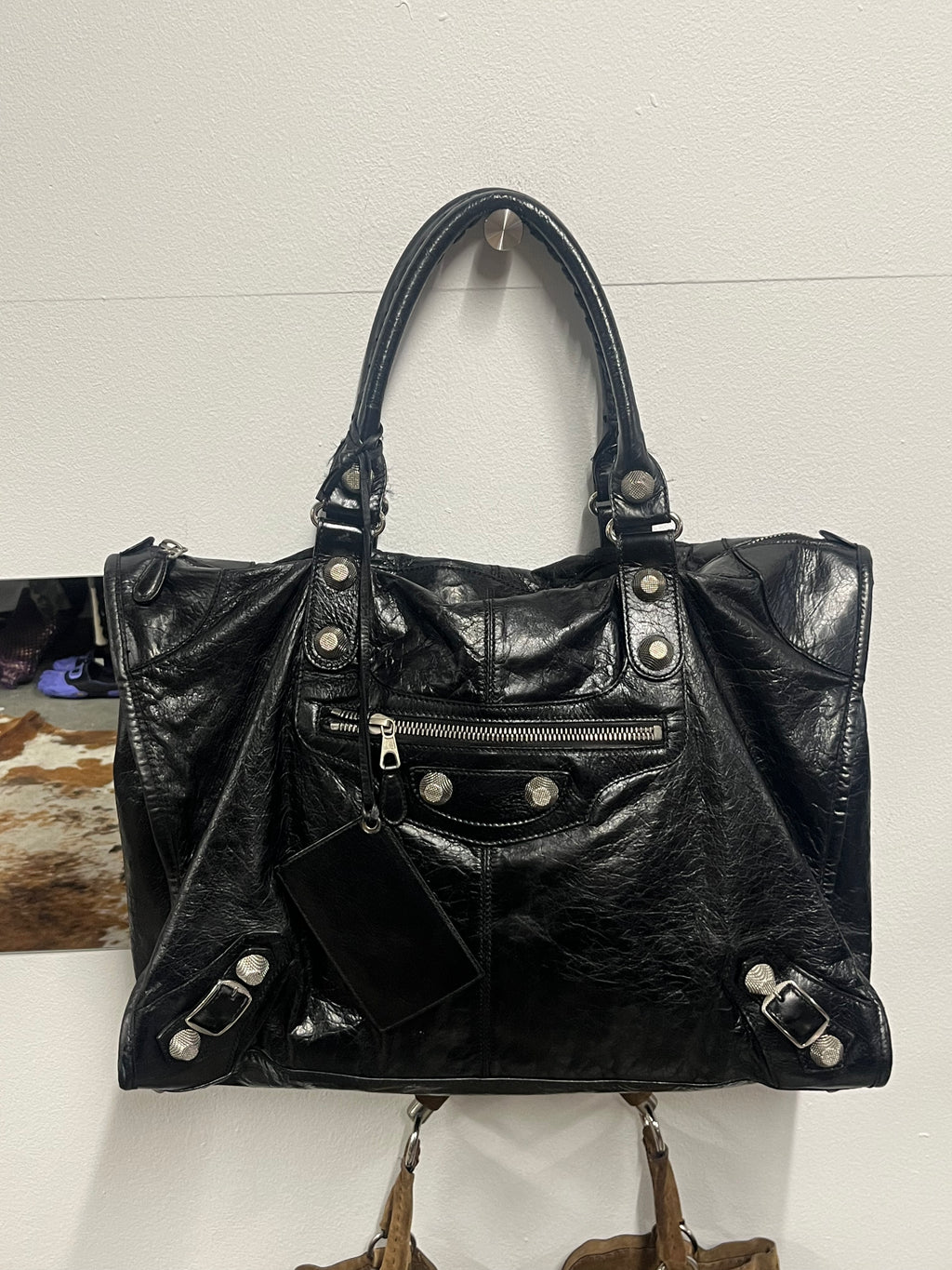 Balenciaga City Bag Extra Large Size in Black