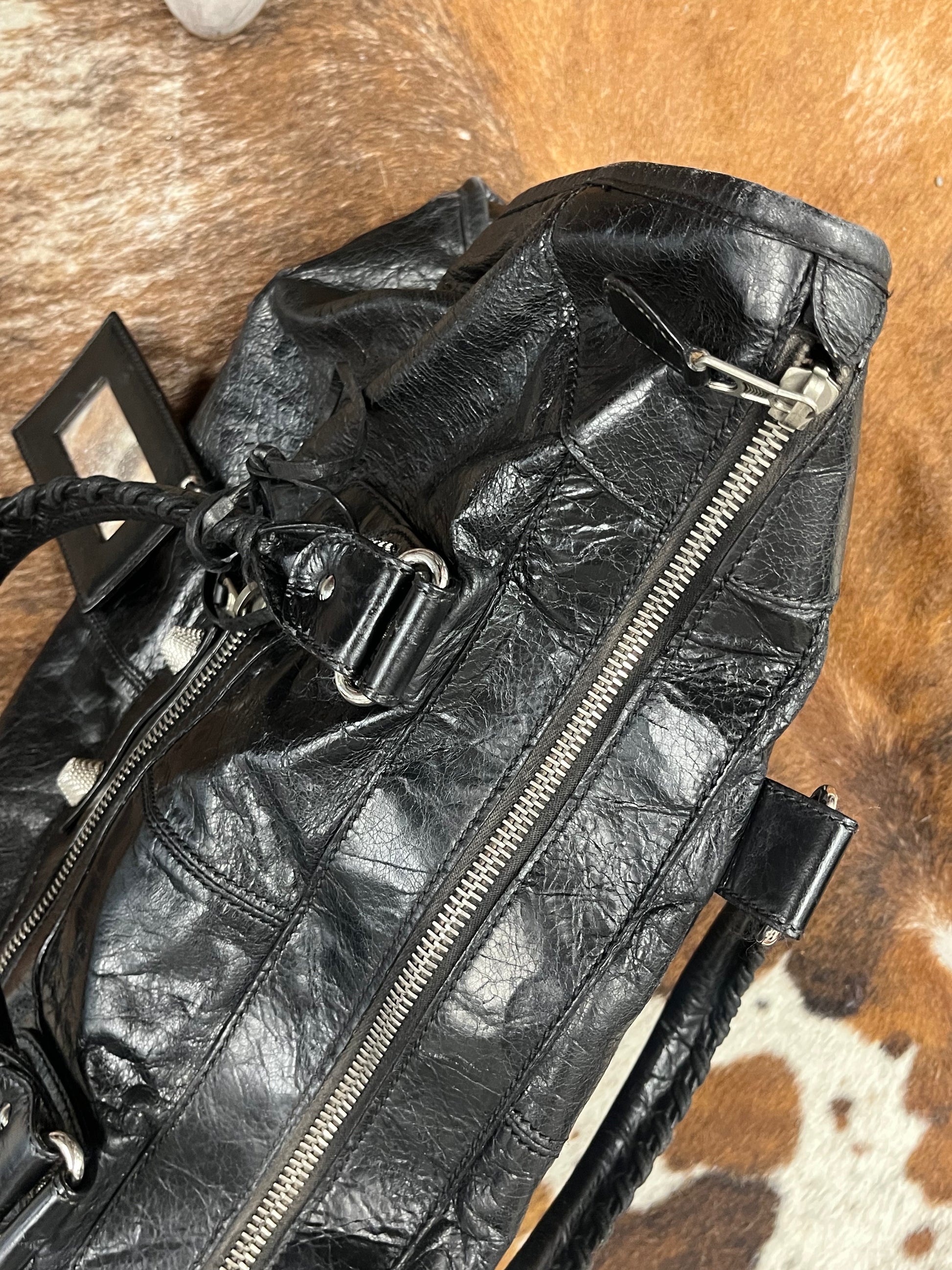 Balenciaga City Bag Extra Large Size in Black