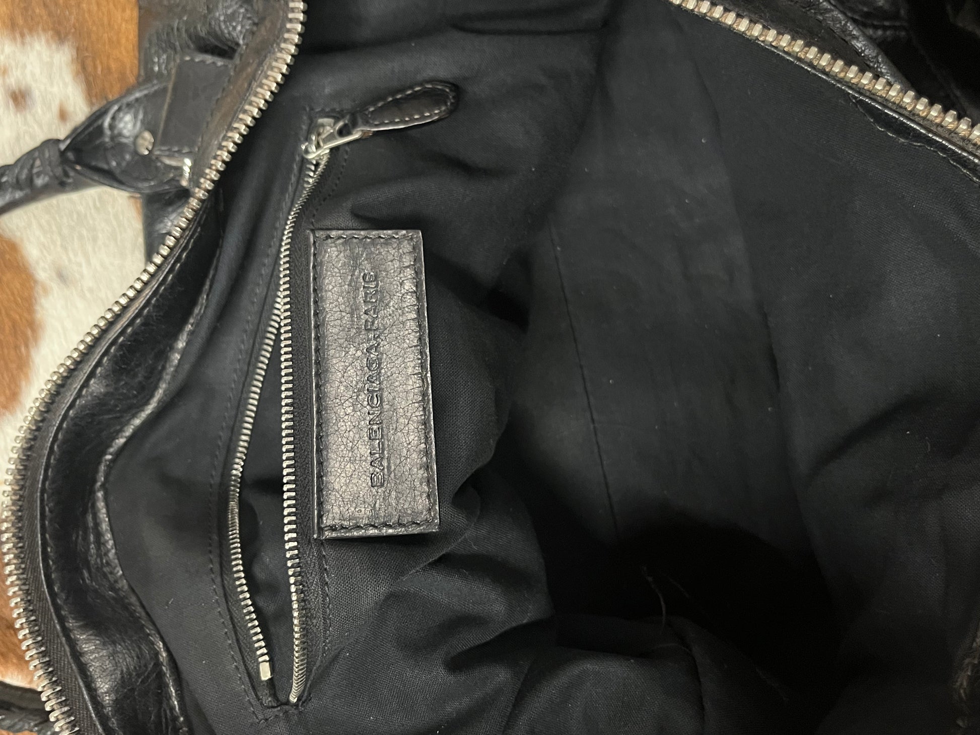 Balenciaga City Bag Extra Large Size in Black