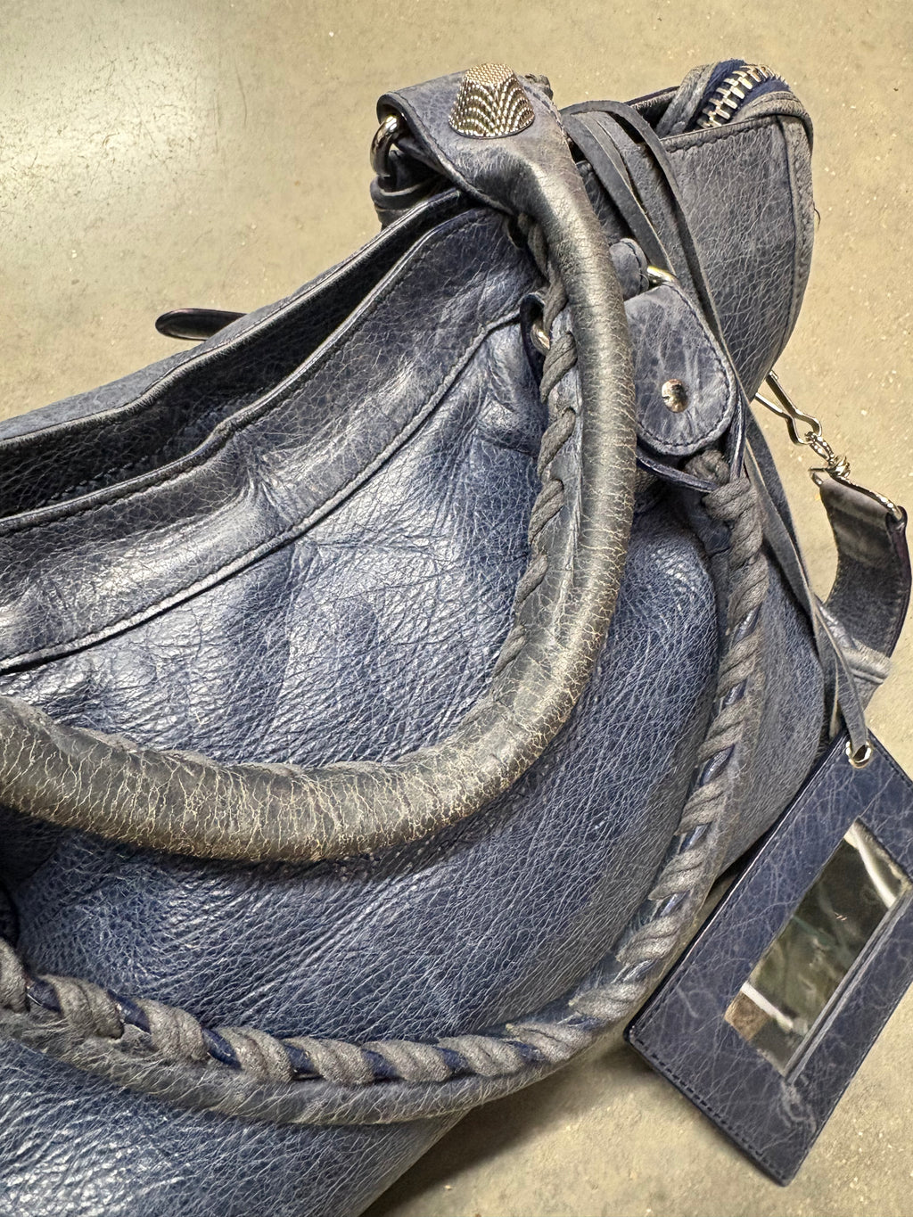 Balenciaga City Bag size Medium in Navy