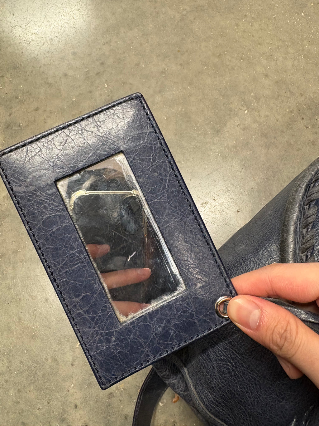Balenciaga City Bag size Medium in Navy