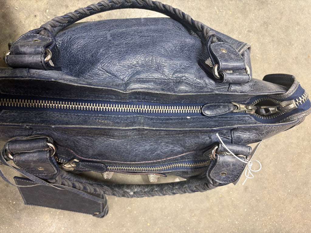 Balenciaga City Bag size Medium in Navy