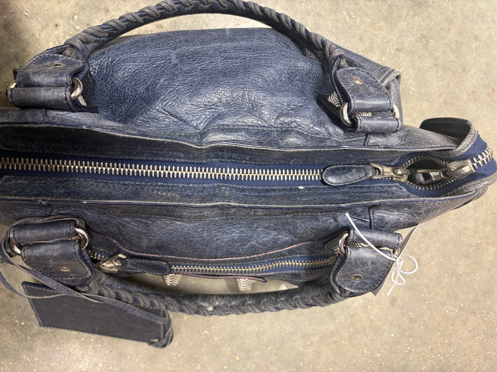 Balenciaga City Bag size Medium in Navy