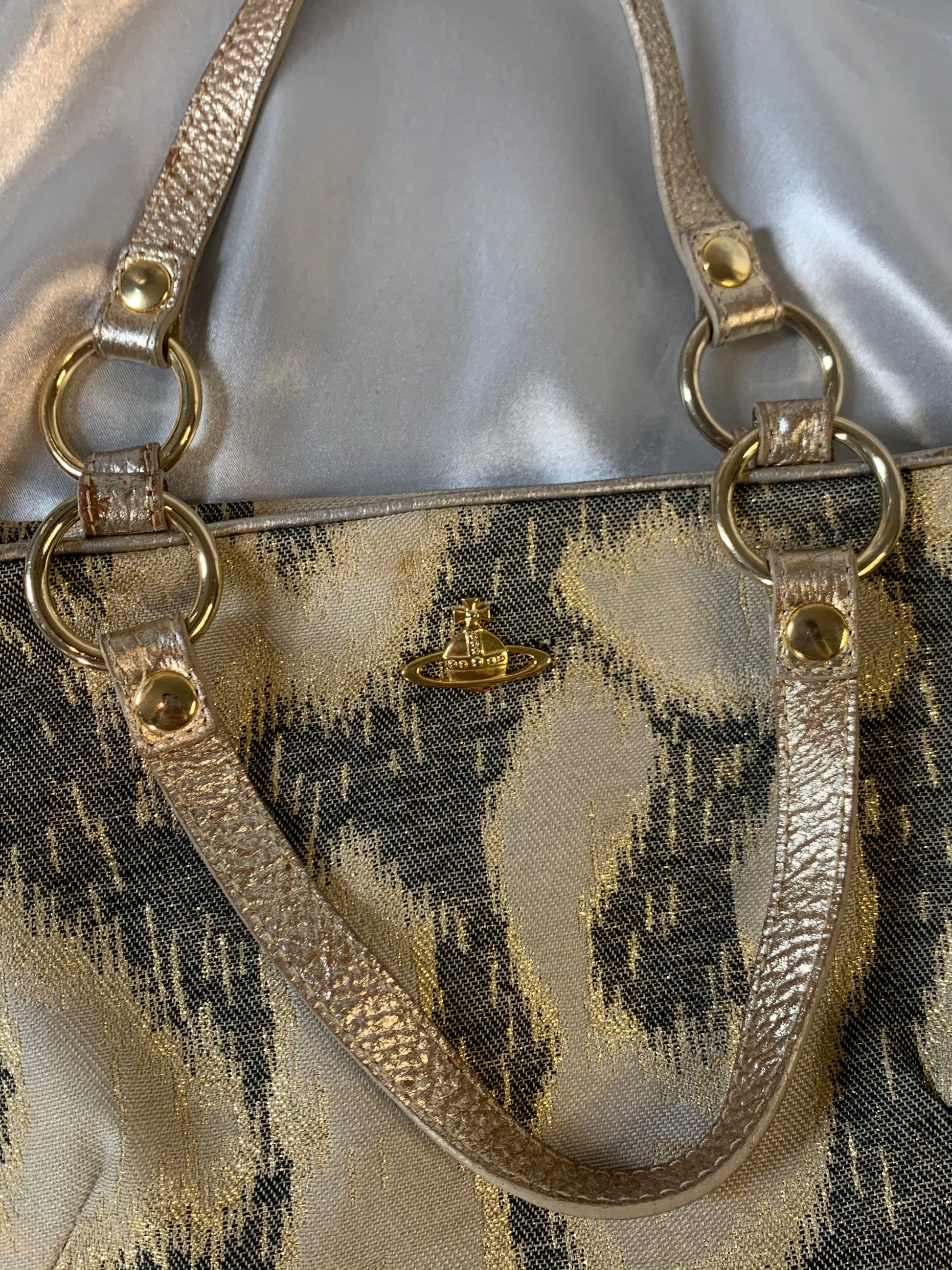 Vivienne Westwood Snake Pattern Handbag