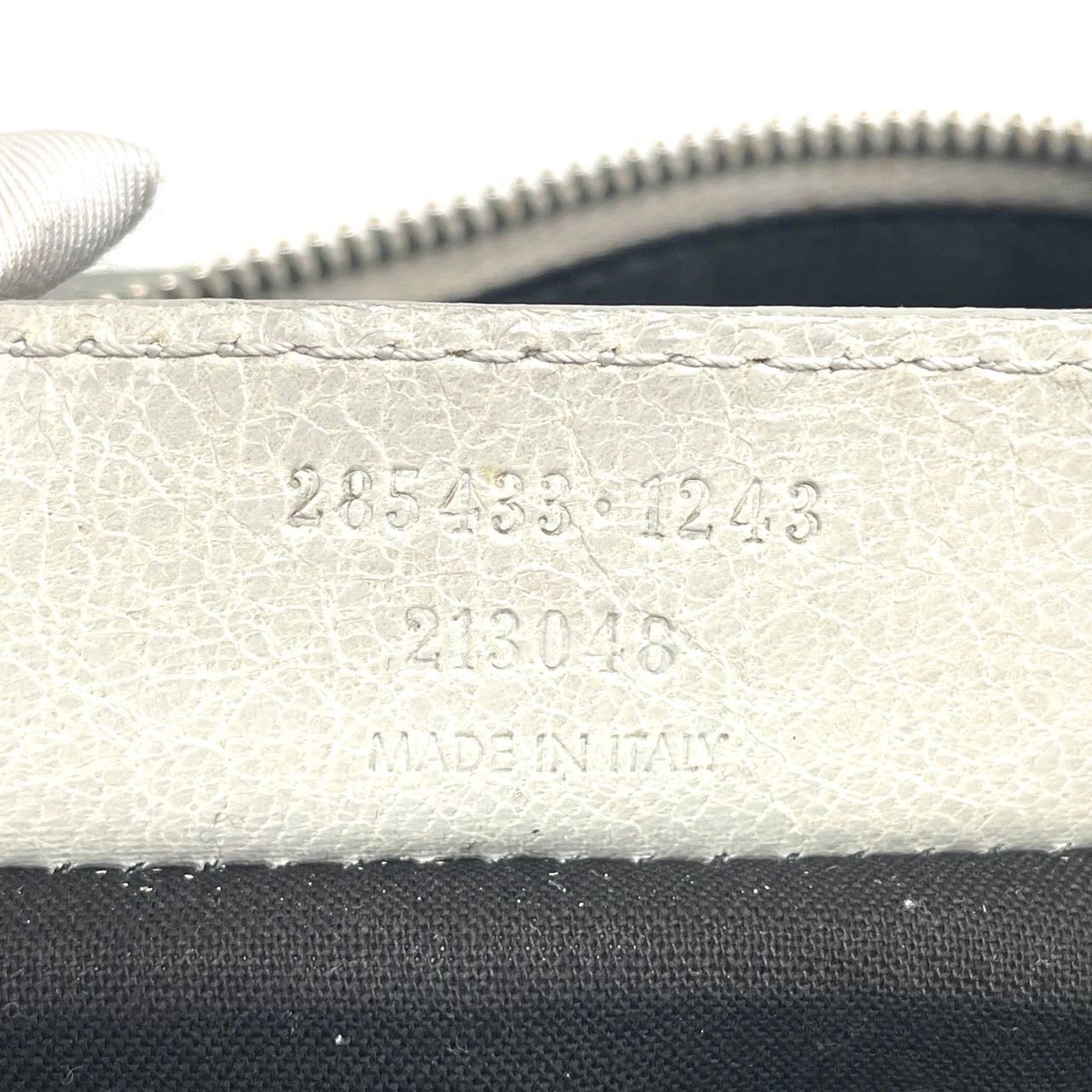 Balenciaga The First Hand Bag Leather 2way Grey