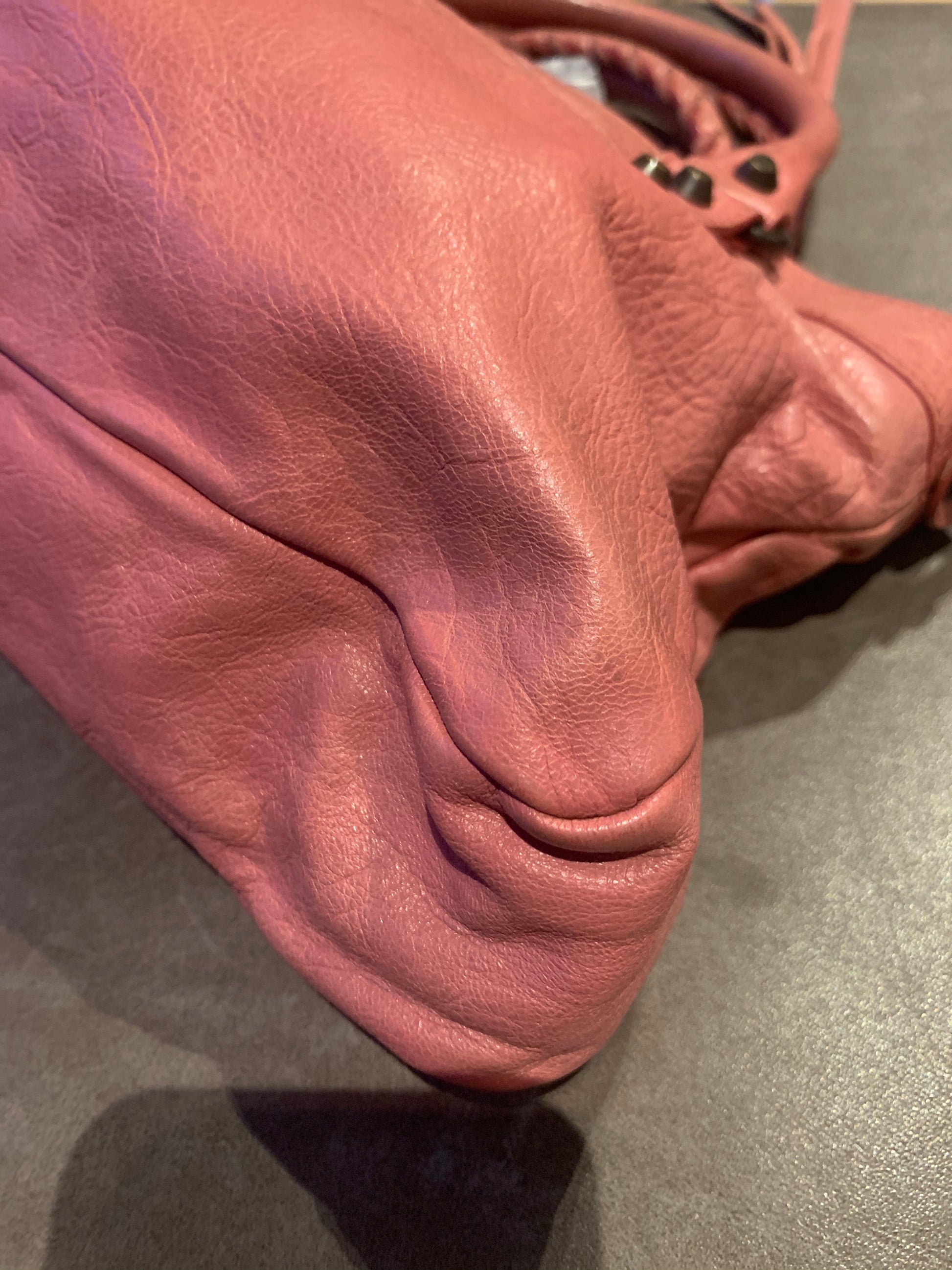 Balenciaga The First Hand Bag Leather 2way Light Pink
