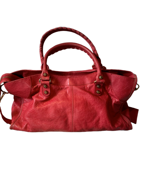 Balenciaga City Bag Size Medium in Red