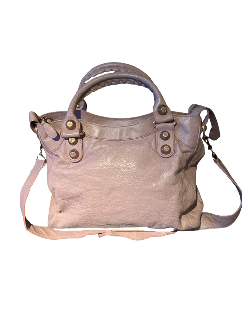 Balenciaga City Bag size Medium in Grey Purple