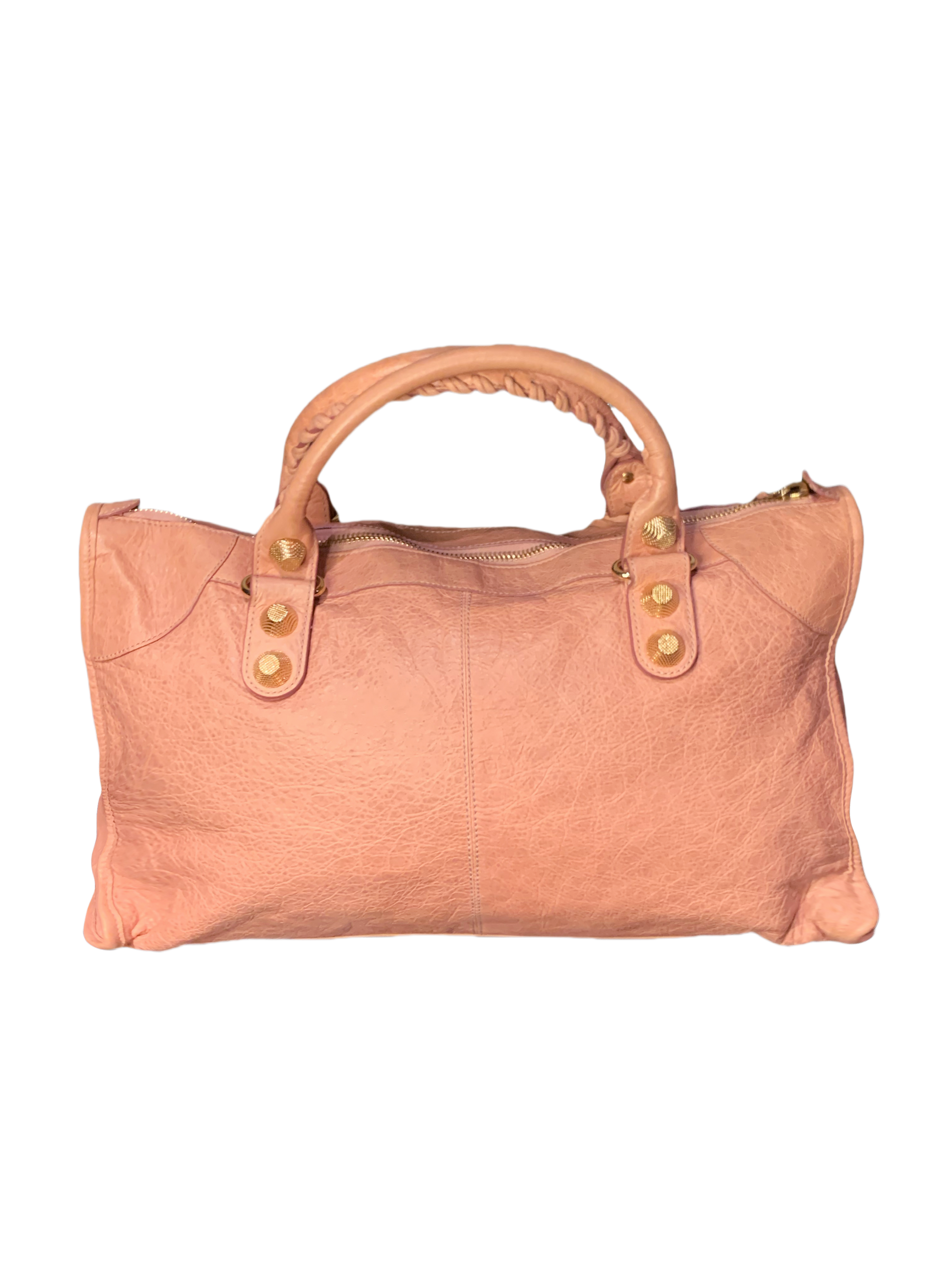 Balenciaga City Bag Size Giant in Peachy Pink