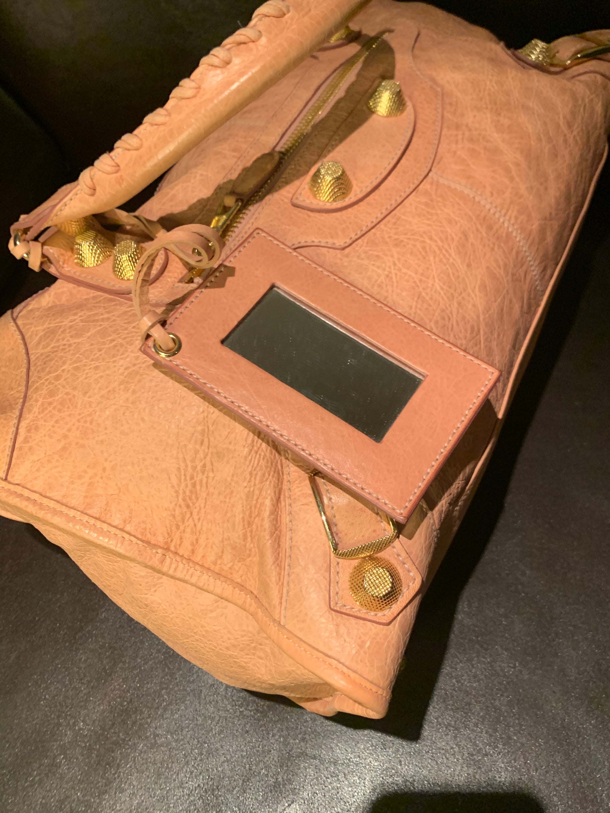 Balenciaga City Bag Size Giant in Peachy Pink