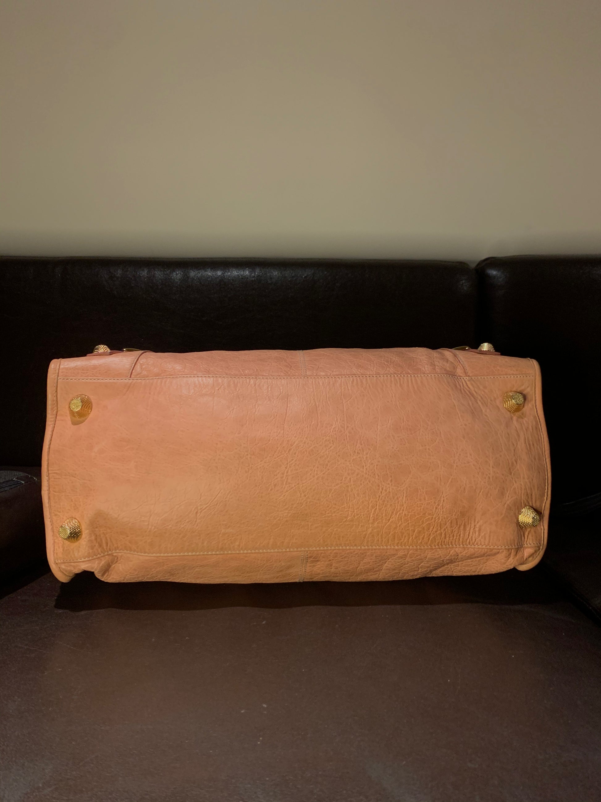 Balenciaga City Bag Size Giant in Peachy Pink