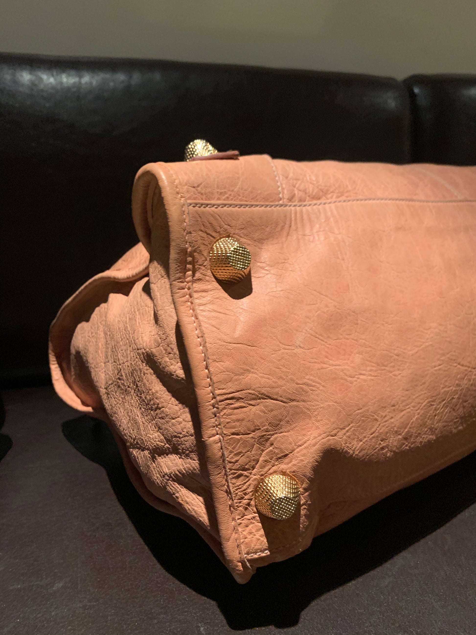 Balenciaga City Bag Size Giant in Peachy Pink