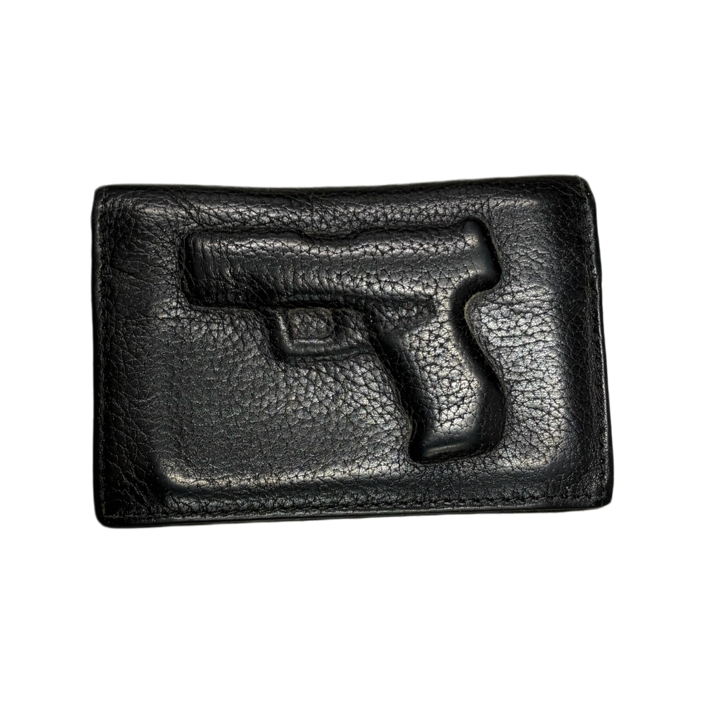 Vlieger & Vandam Leather Black Cardholder