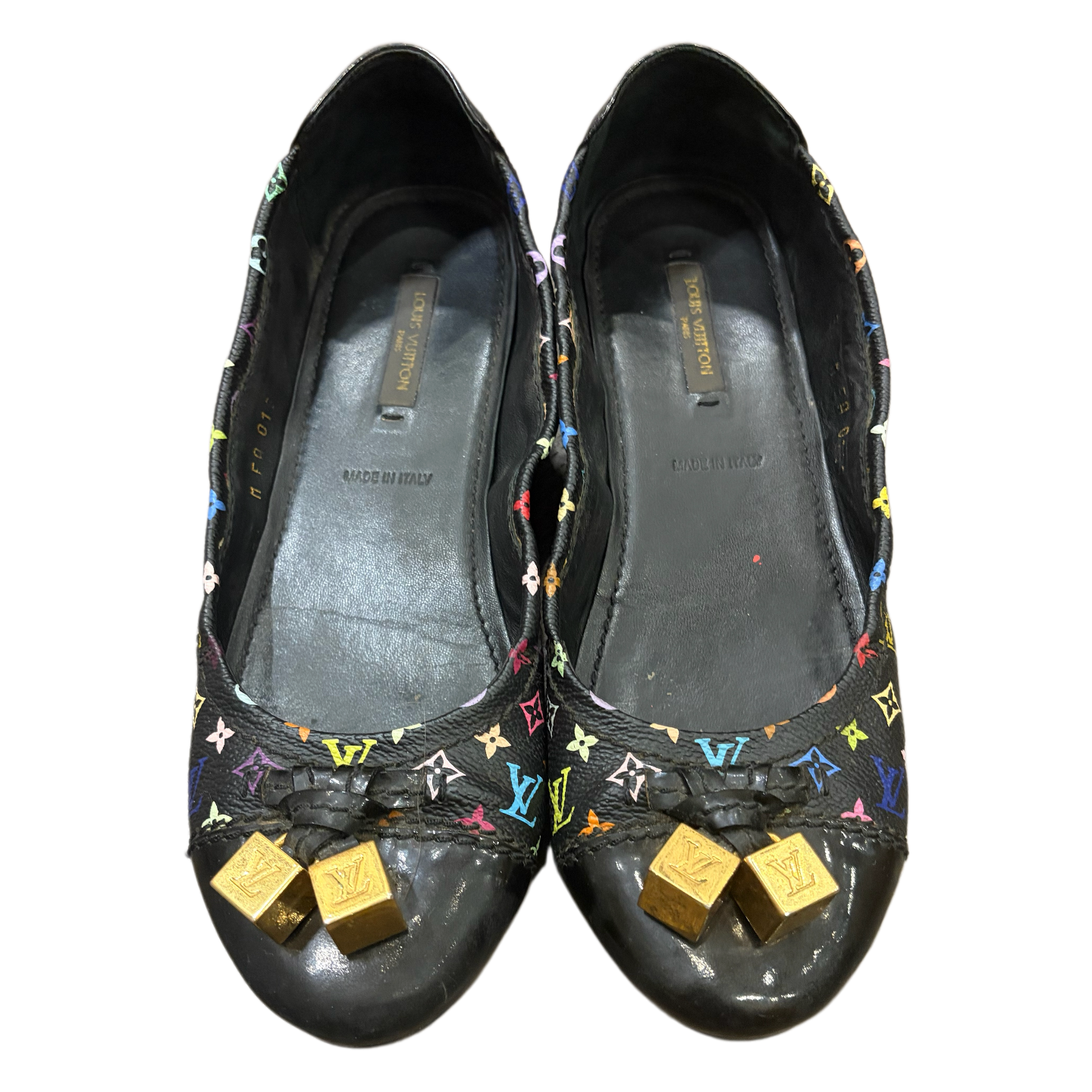 Louis Vuittons Monogram Ballet Flats