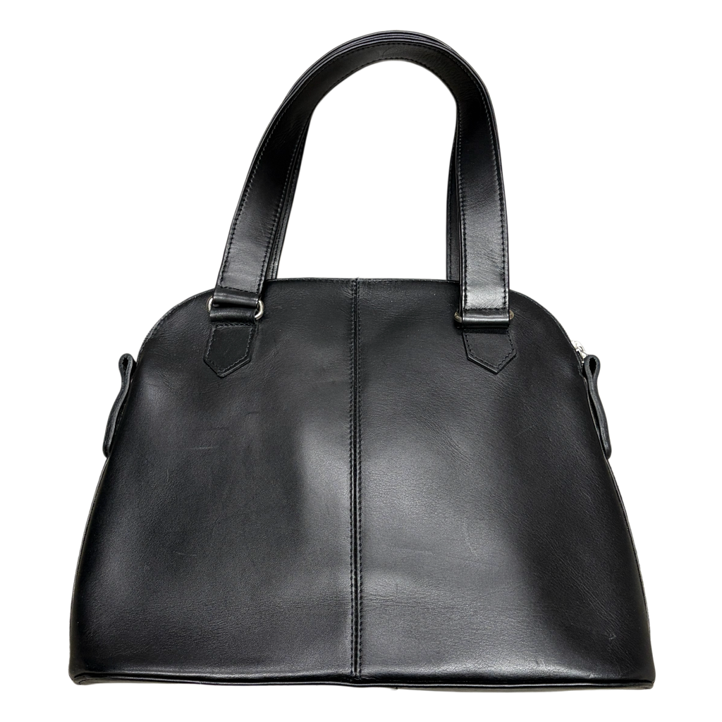 Vlieger & Vandam Gun Black Leather Bag