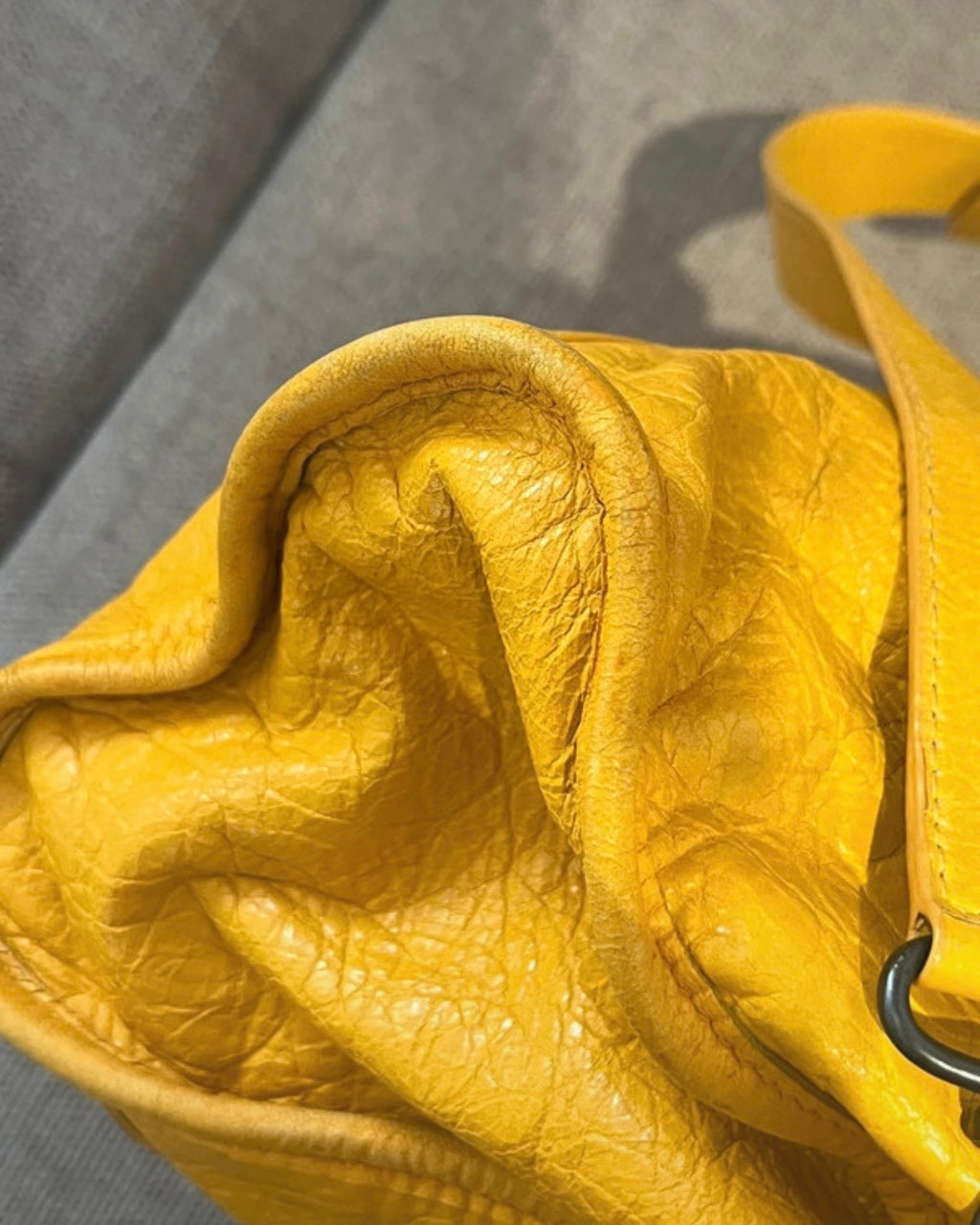 Balenciaga City Bag size Medium in Yellow