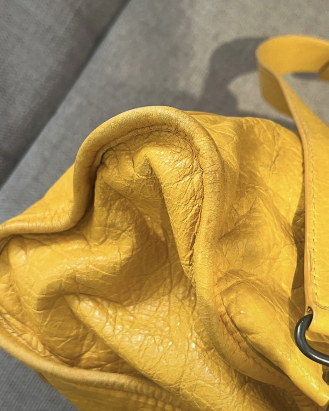 Balenciaga City Bag size Medium in Yellow