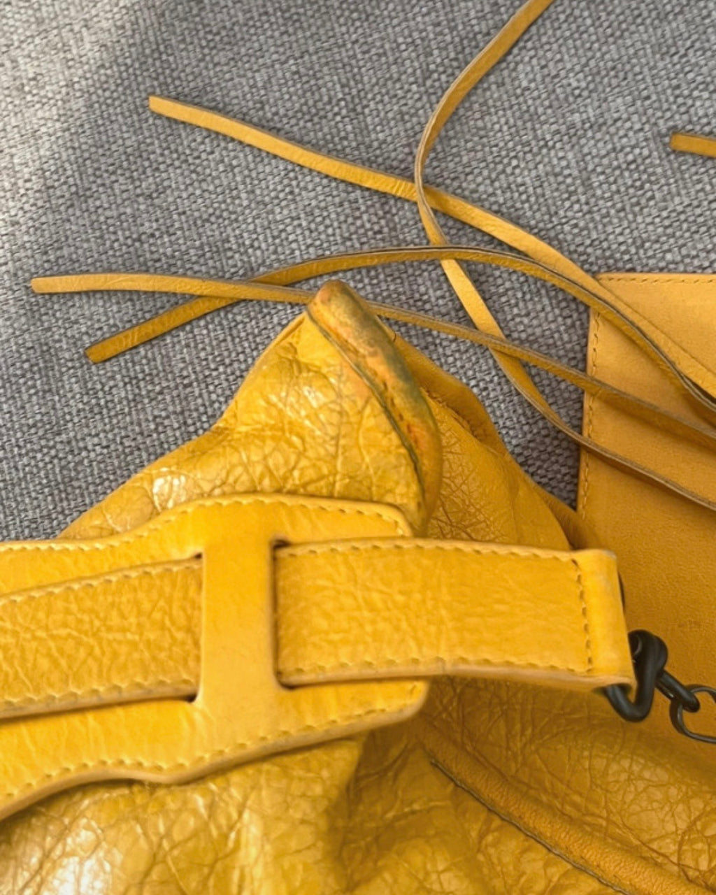 Balenciaga City Bag size Medium in Yellow