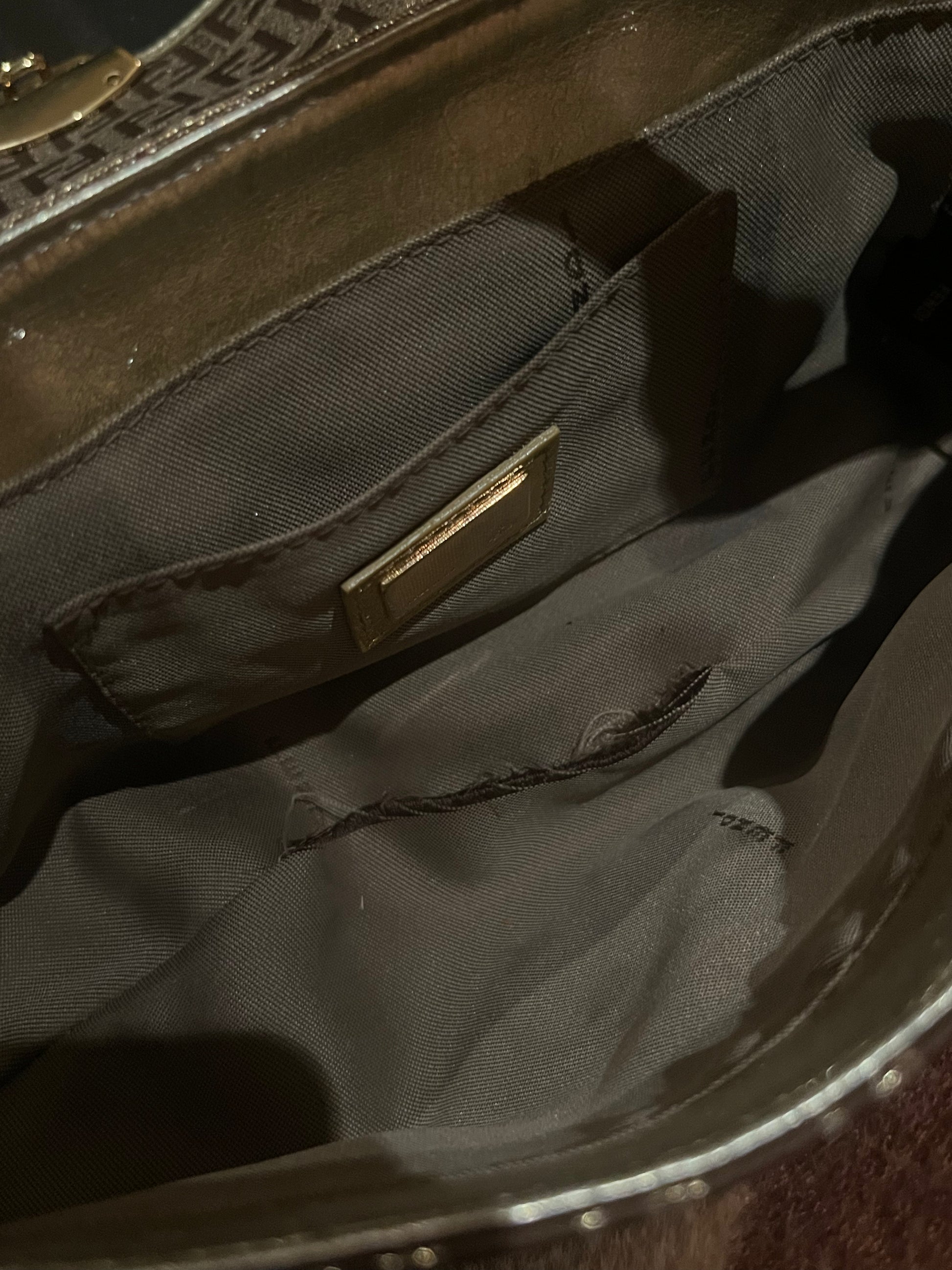 Fendi B Buckle UFO Shoulder Bag