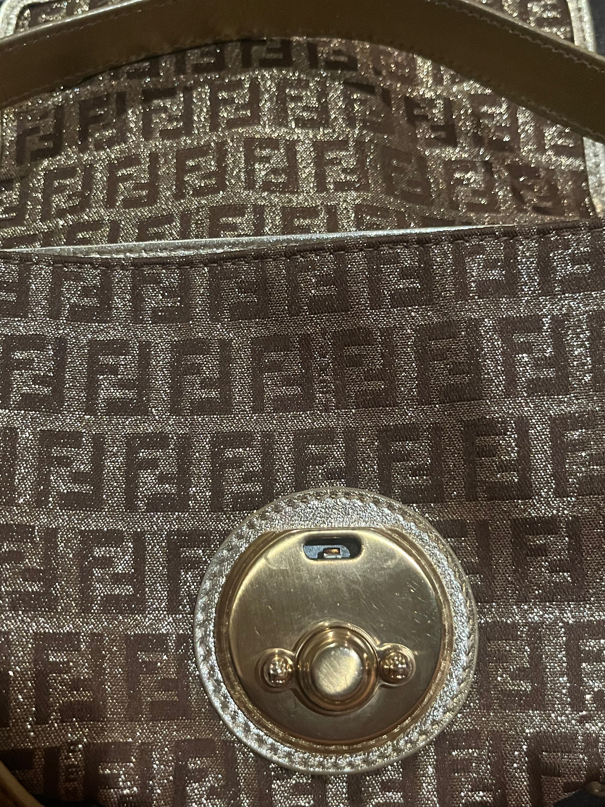 Fendi B Buckle UFO Shoulder Bag