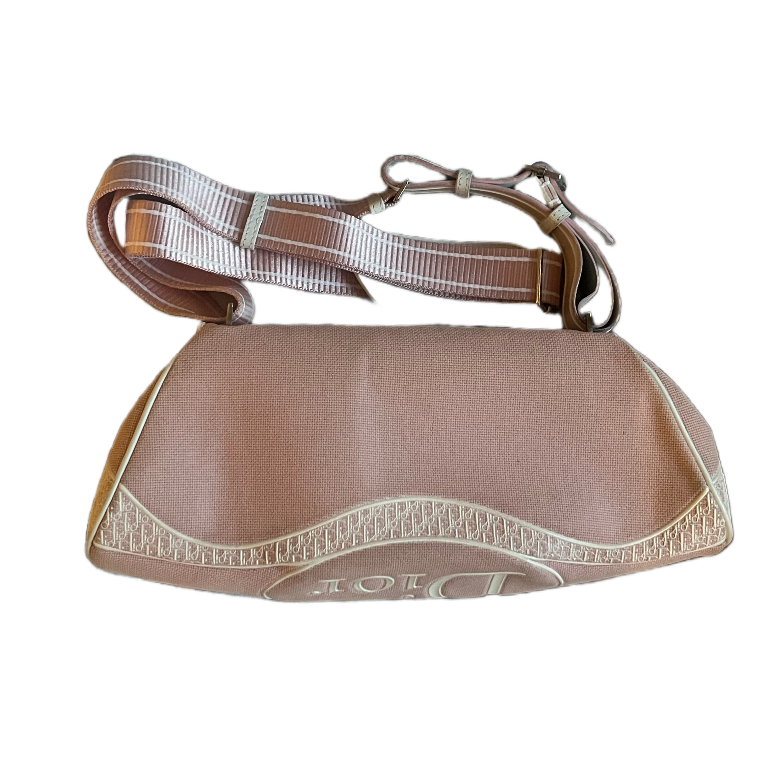 Dior Sports Baby pink canvas shoulder bag